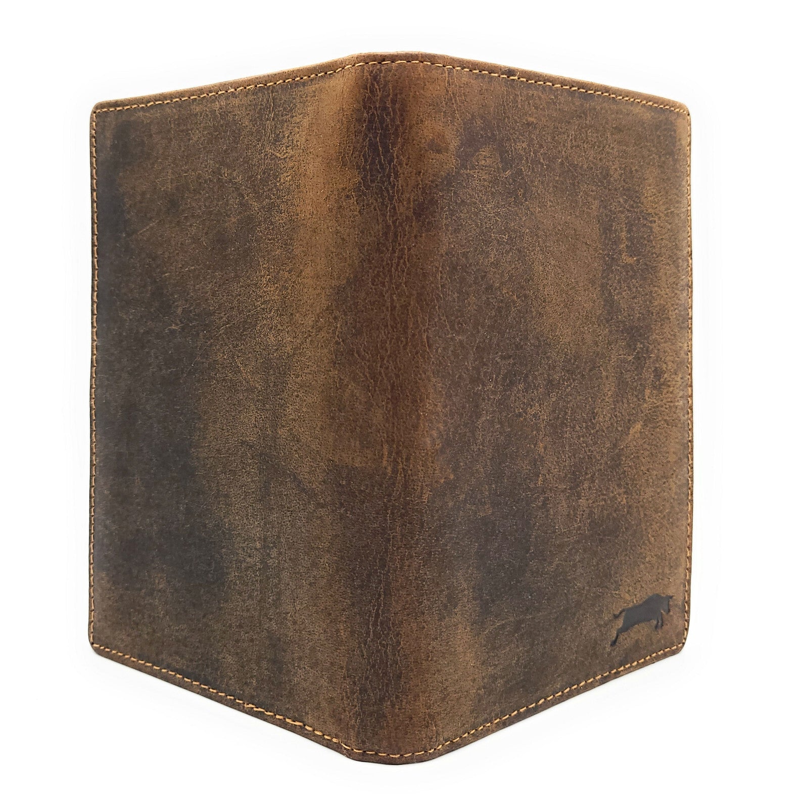 Ven Tomy Reisebrieftasche aus echtem Büffelleder – Leder-Geldbörse mit 12 Kartenfächern, Sichtfächern & Dokumententasche für Reisen und Alltag