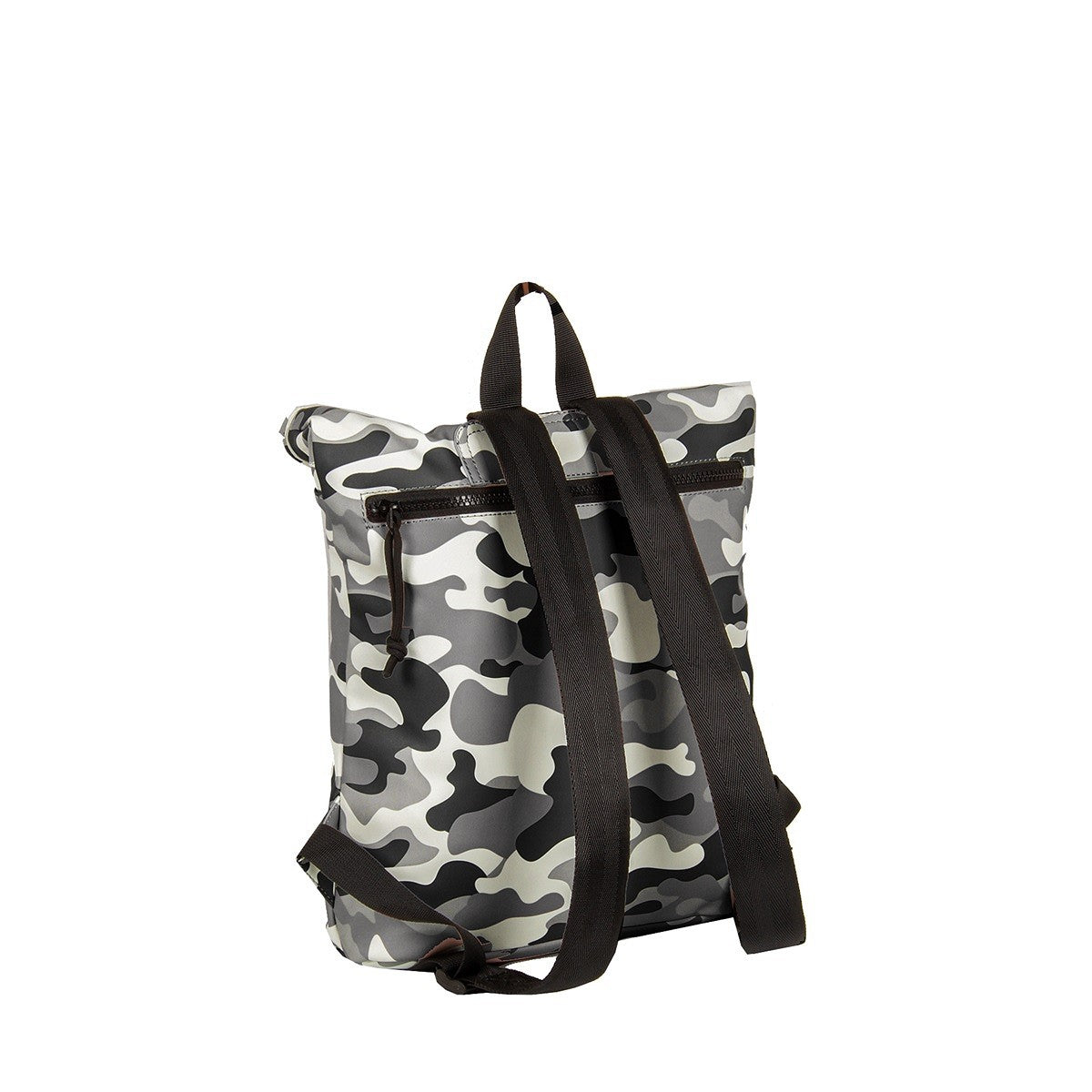 New Rebels Mart Army Roll Up Rolltop City Rucksack Los Angeles wasserabweisend camouflage