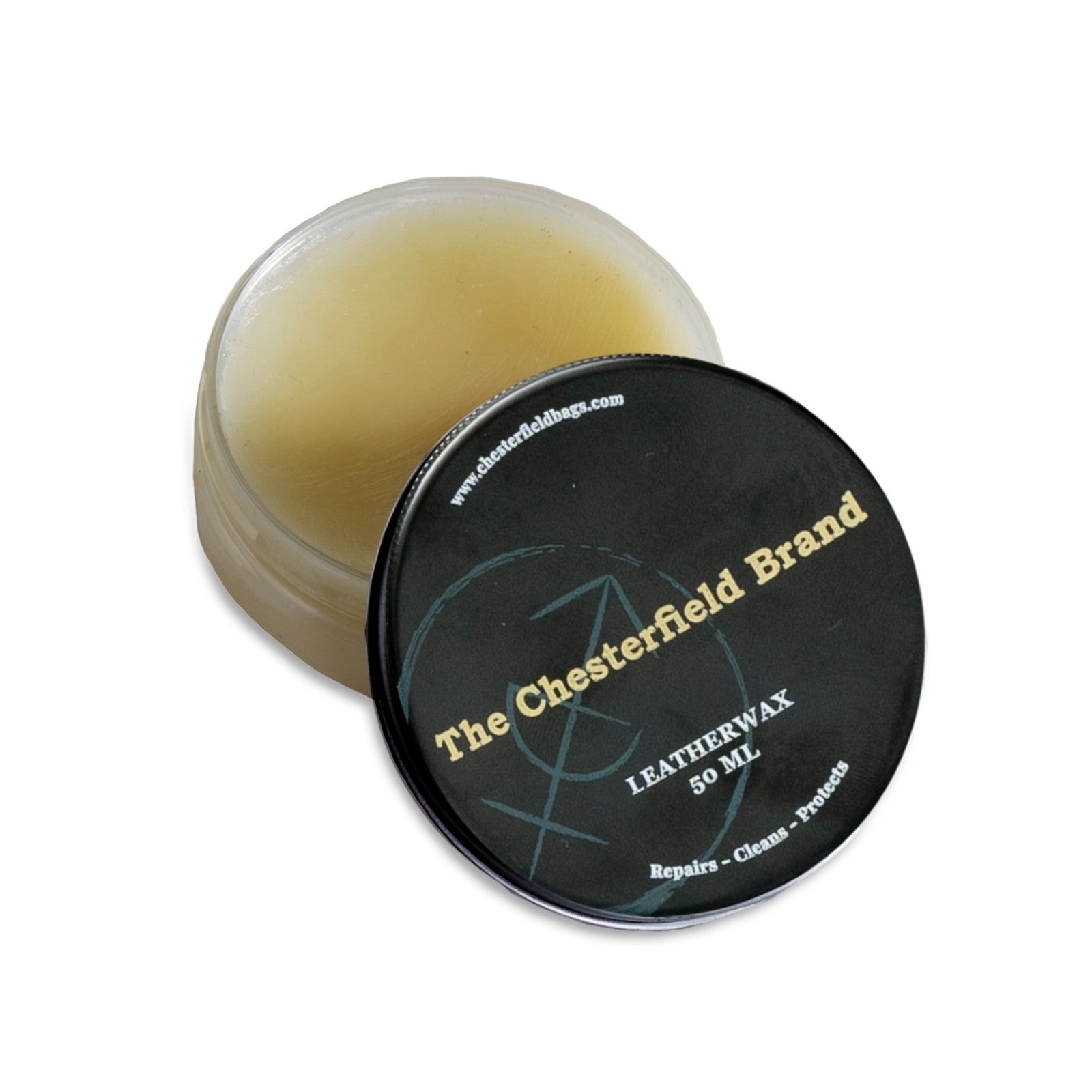 The Chesterfield Brand Lederwachs 50 ml – Farblos, Lederpflege & Reinigung für Taschen & Accessoires
