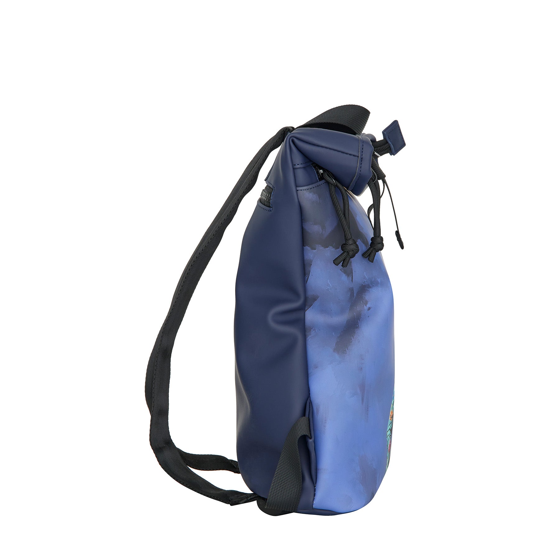 New Rebels Rolltop Cityrucksack Los Angeles – Stylischer Rolltop Rucksack mit Hasen-Design, Wasserabweisend & Praktisch