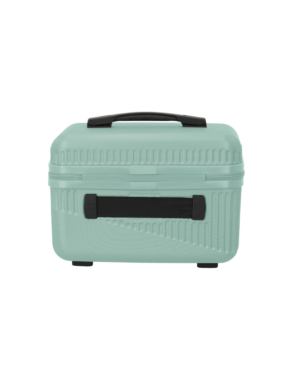 Travelite Bali Beautycase – Kosmetikkoffer 36 cm | 17 l | Hartschale mit Trolley-Aufsteckung & Schultergurt mintgrün