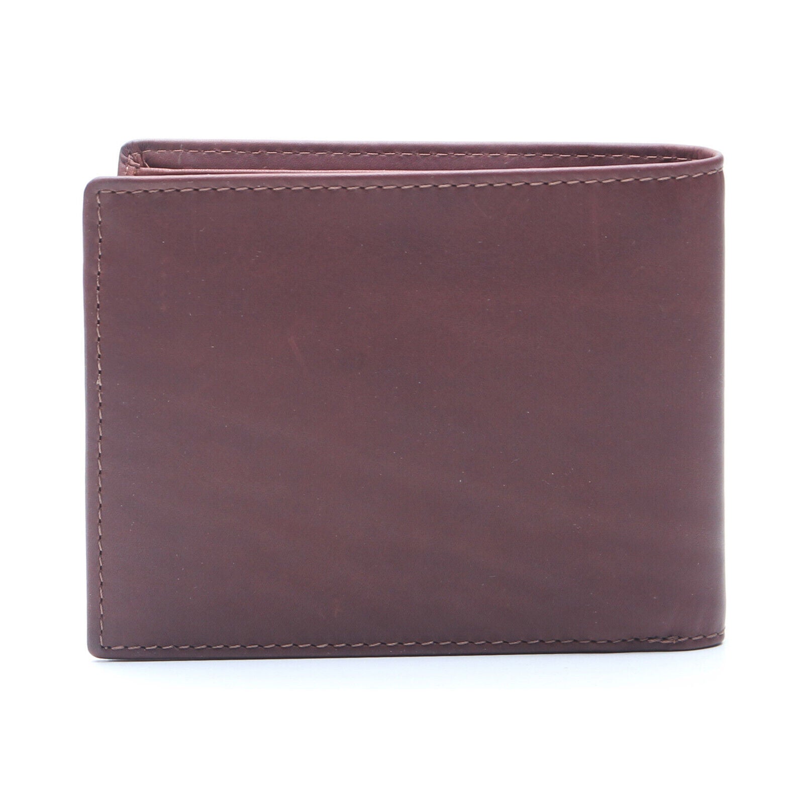 Esquire flache echt Leder Geldbörse Portemonnaie mit RFID Schutz "Dallas" braun