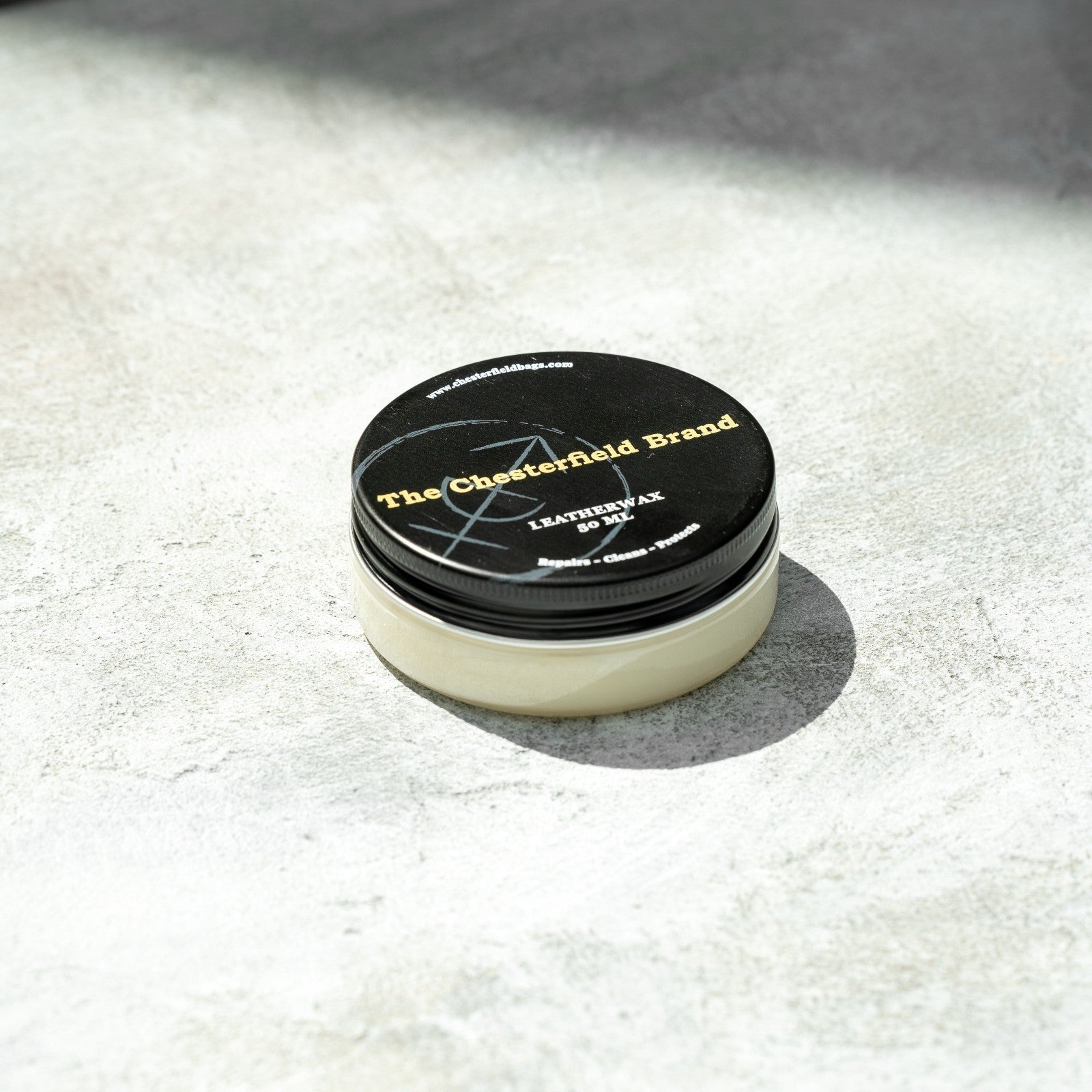 The Chesterfield Brand Lederwachs 50 ml – Farblos, Lederpflege & Reinigung für Taschen & Accessoires
