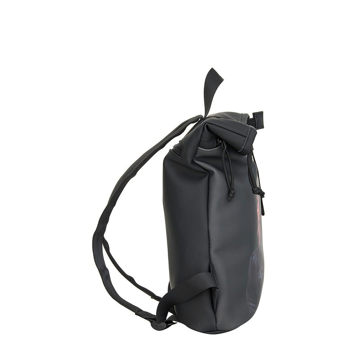 New Rebels Rolltop Cityrucksack Los Angeles – Stylischer Rolltop Rucksack mit Löwen-Design, Wasserabweisend & Praktisch