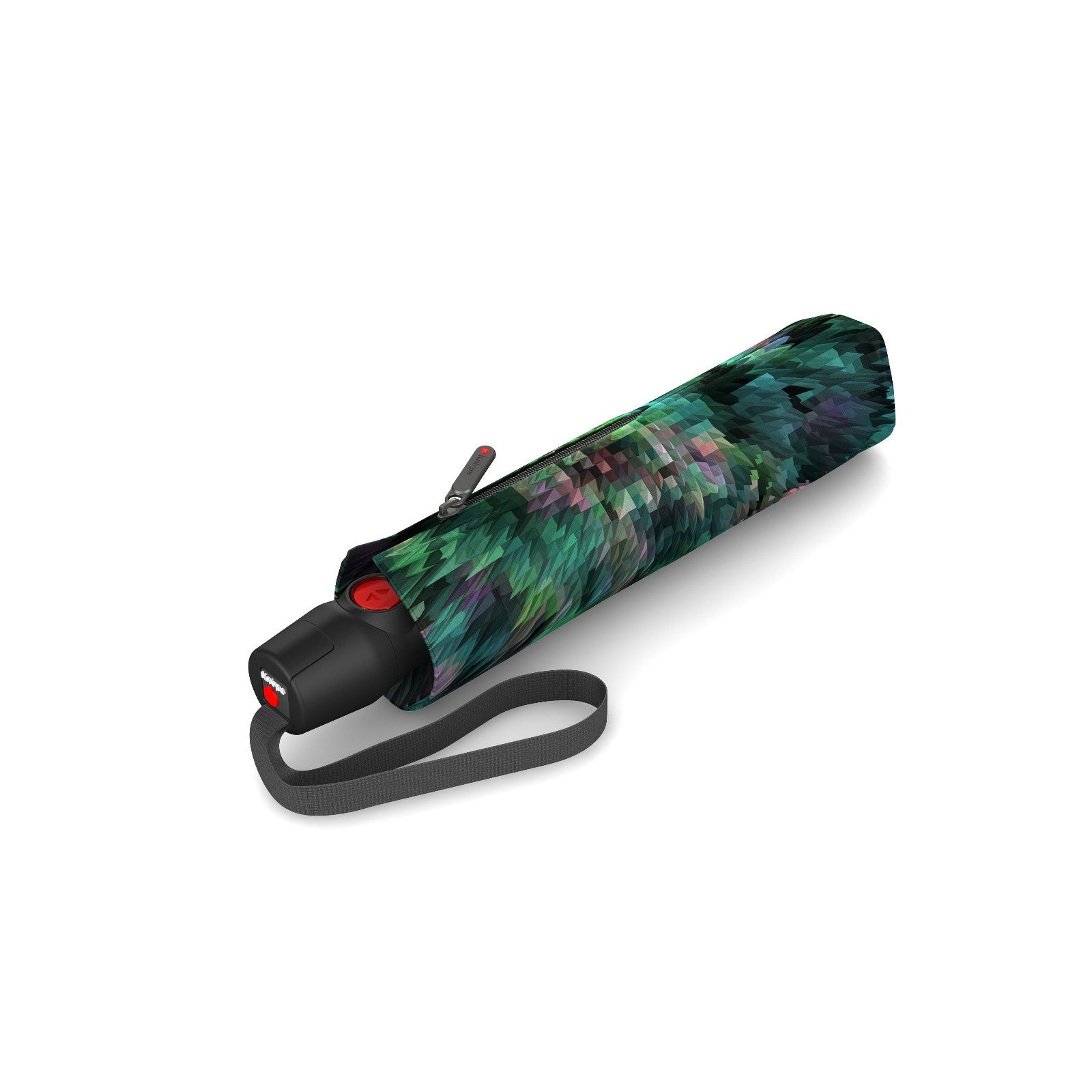 Knirps T.200 Duomatic Regenschirm Taschenschirm Schirm sturmfest peacock green