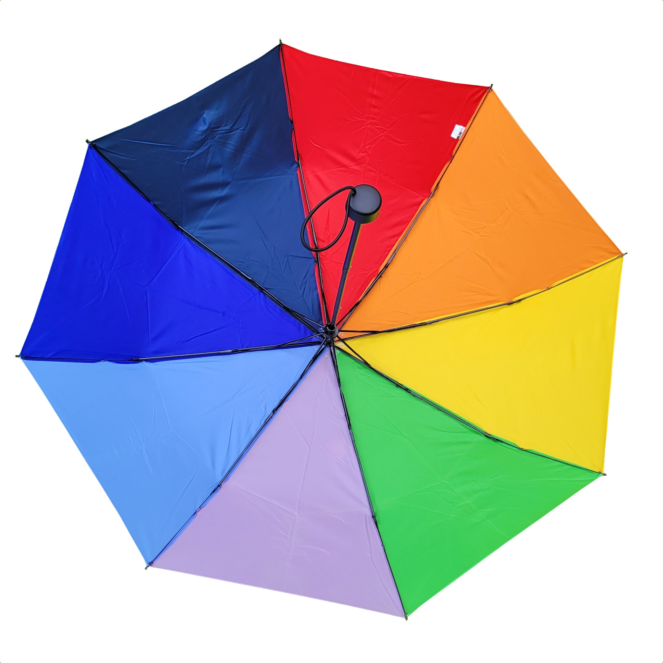 Regenschirm Taschenschirm Regenbogen Schirm Ø90cm leicht und handlich bunt