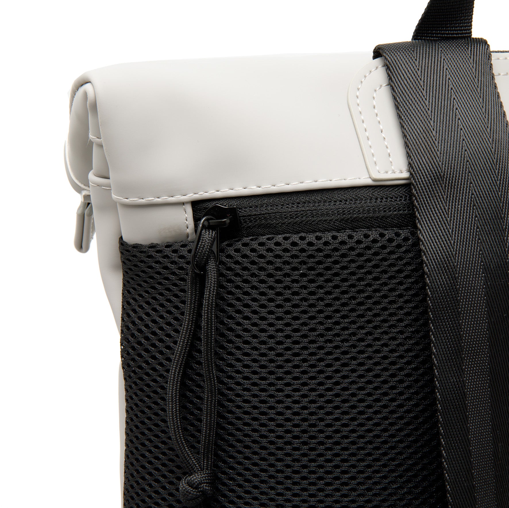 New Rebels Mart Roll Up Rolltop City Rucksack Los Angeles wasserabweisend grau