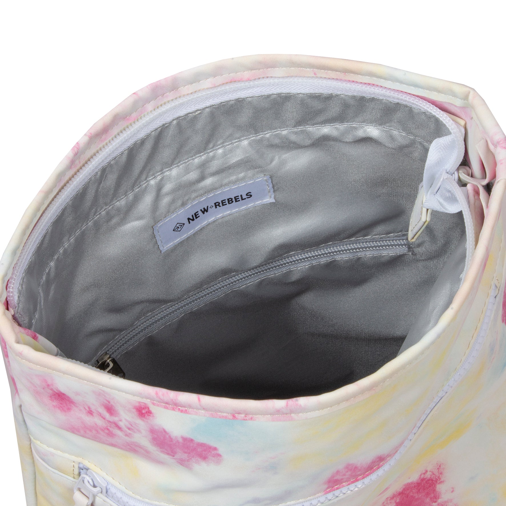 New Rebels Mart Roll Up Rolltop City Rucksack Los Angeles wasserabweisend Tie Dye