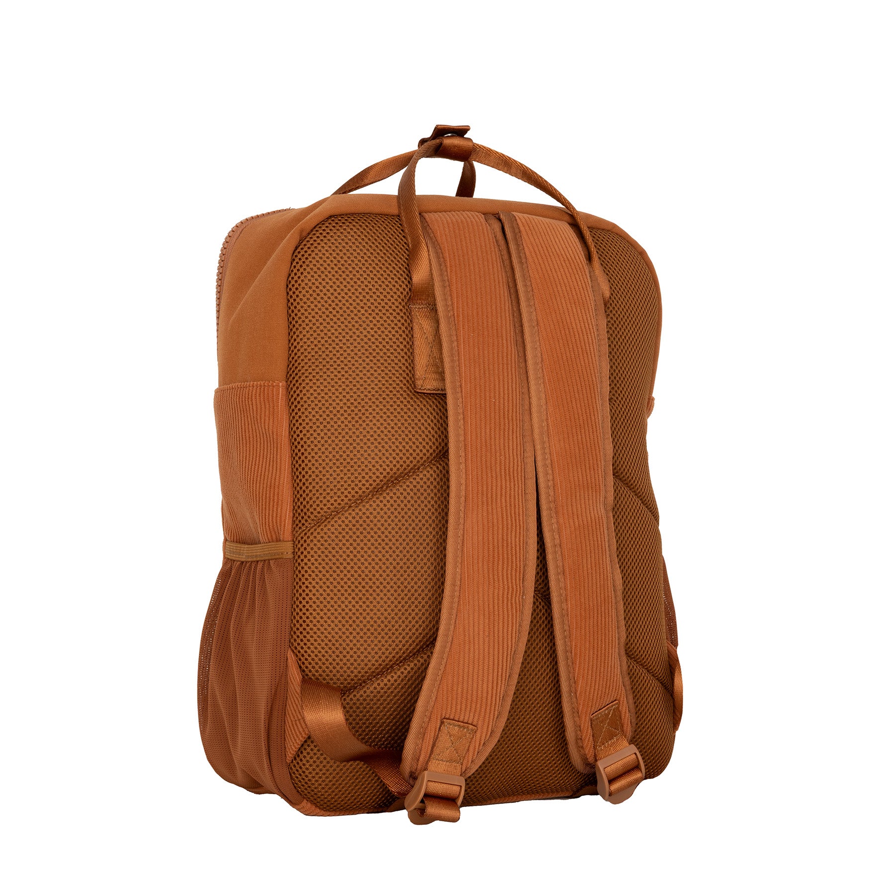 New Rebels Rucksack Ribbi Springfield mit Kordoptik und Tabletfach coffee braun