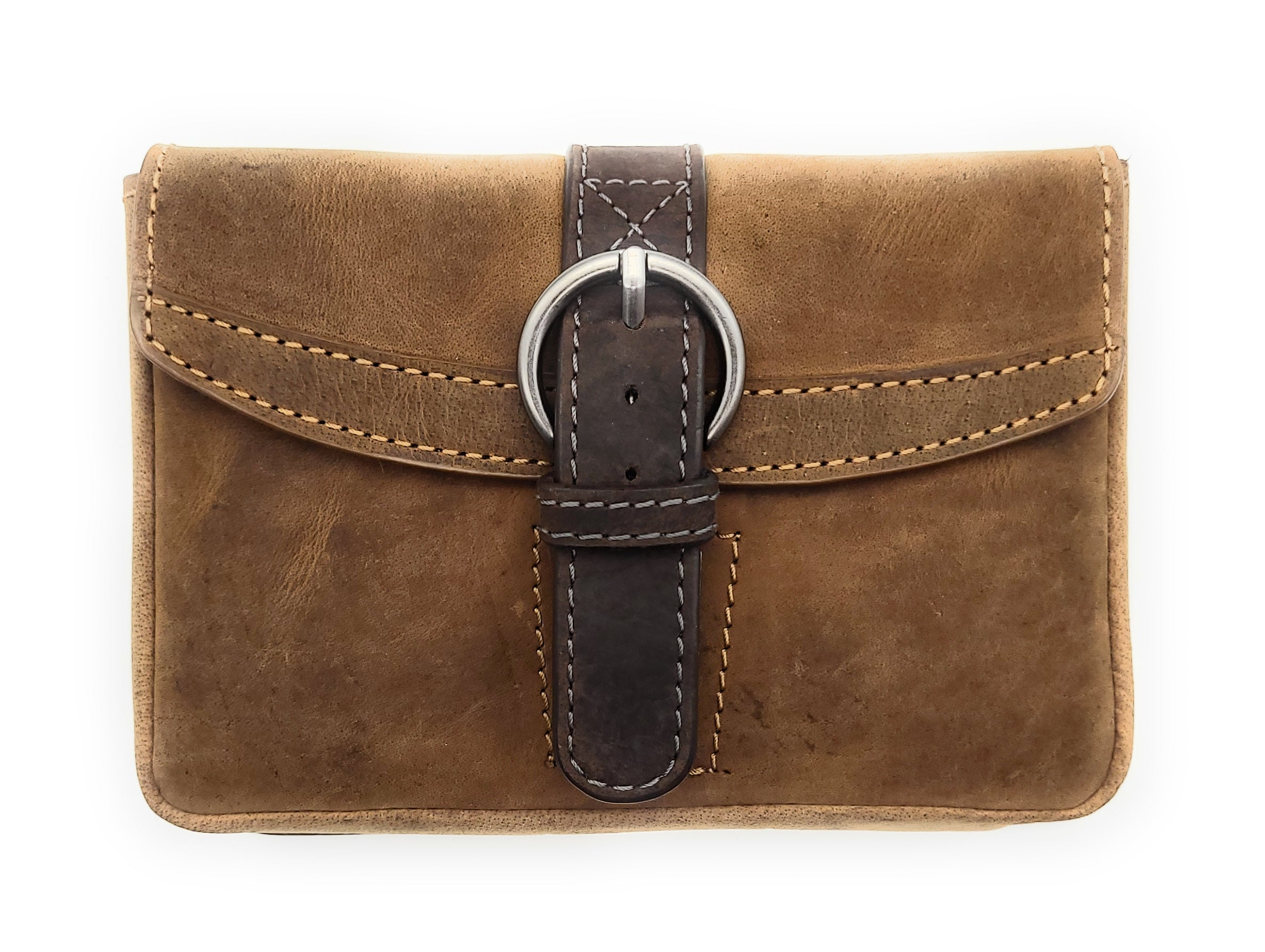 Jockey Club echt Leder Gürteltasche Bikertasche Hüfttasche Bauchtasche Vintage Hunterleder