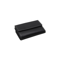 Esquire echt Leder Kreditkartenetui mit RFID Schutz "Dallas" Platz für 12 Karten schwarz