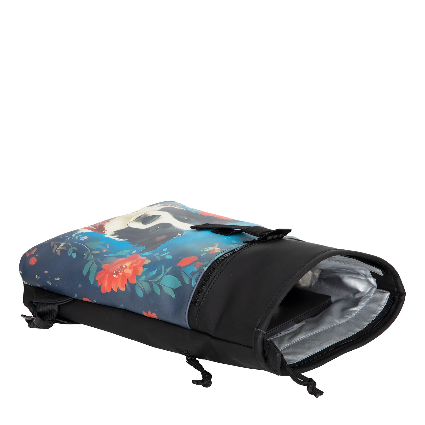 New Rebels Rolltop Rucksack Border Collie – Wasserabweisend, Cityrucksack Los Angeles