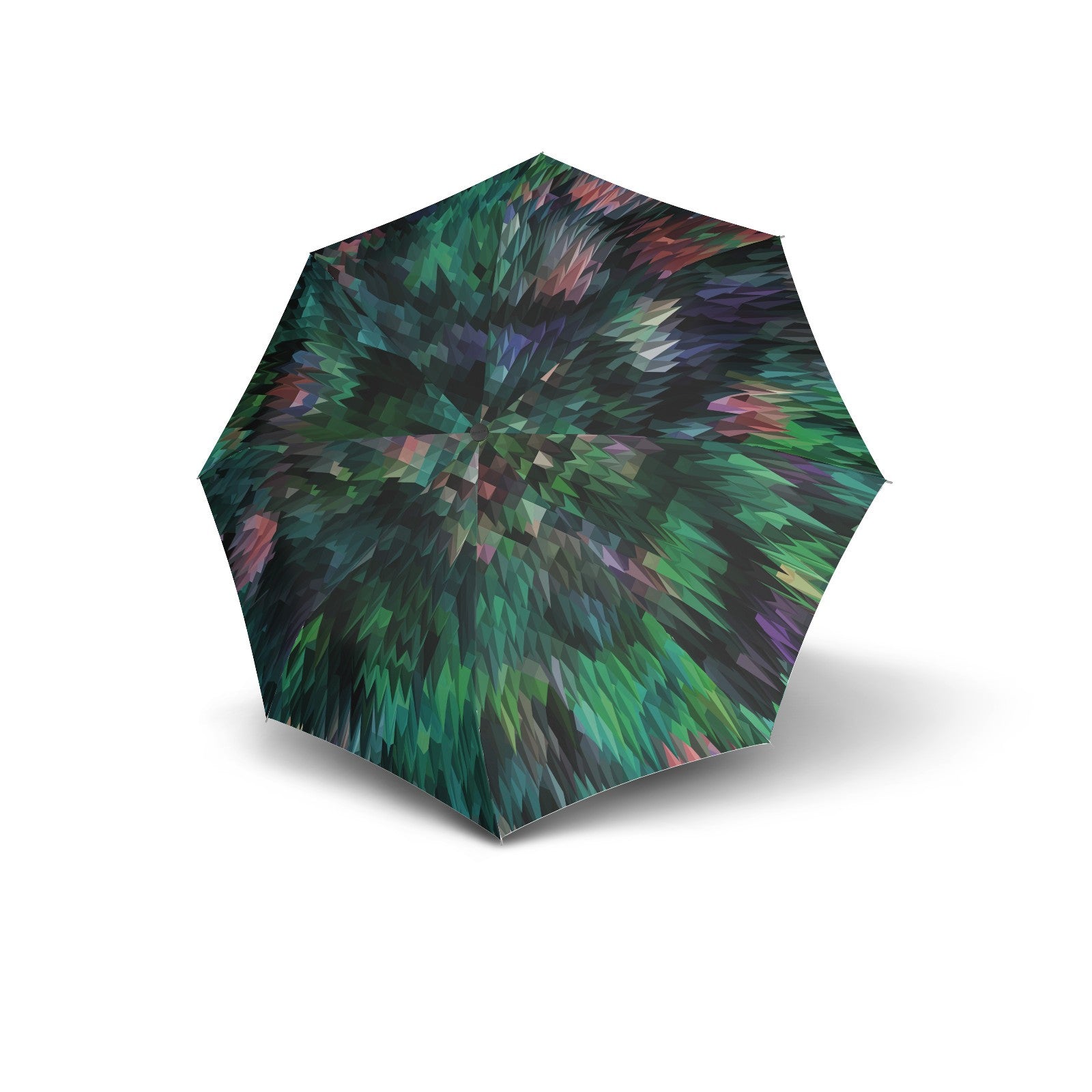 Knirps T.200 Duomatic Regenschirm Taschenschirm Schirm sturmfest peacock green