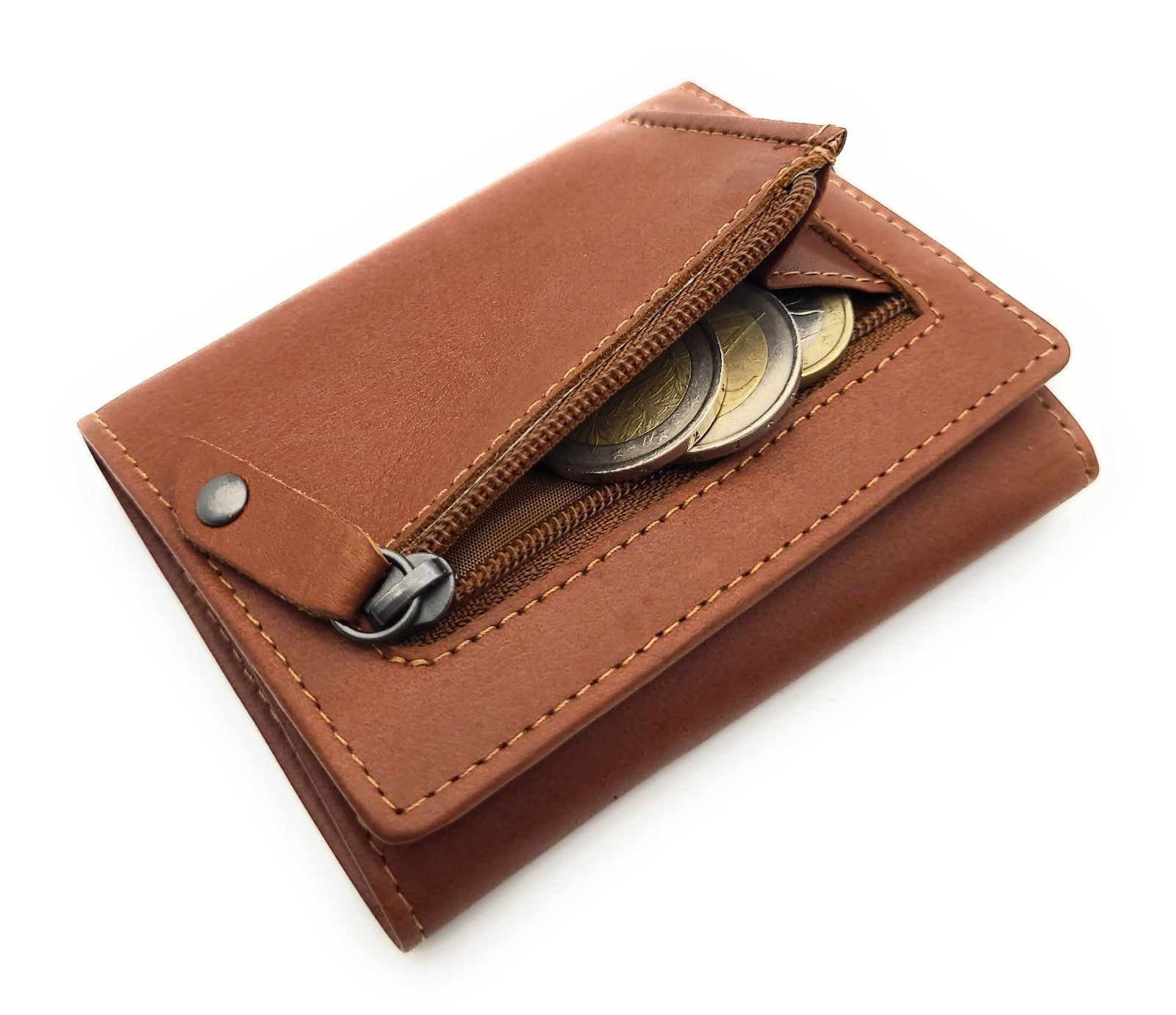 The Chesterfield Brand echt Leder Kreditkartenetui Geldbörse Palma cognac braun