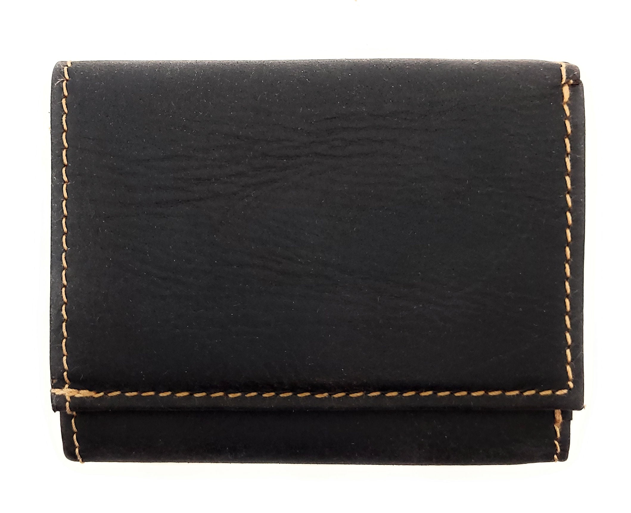 Jockey Club Mini Geldbörse aus Hunterleder | RFID-Schutz & Vintage Design dunkelbraun