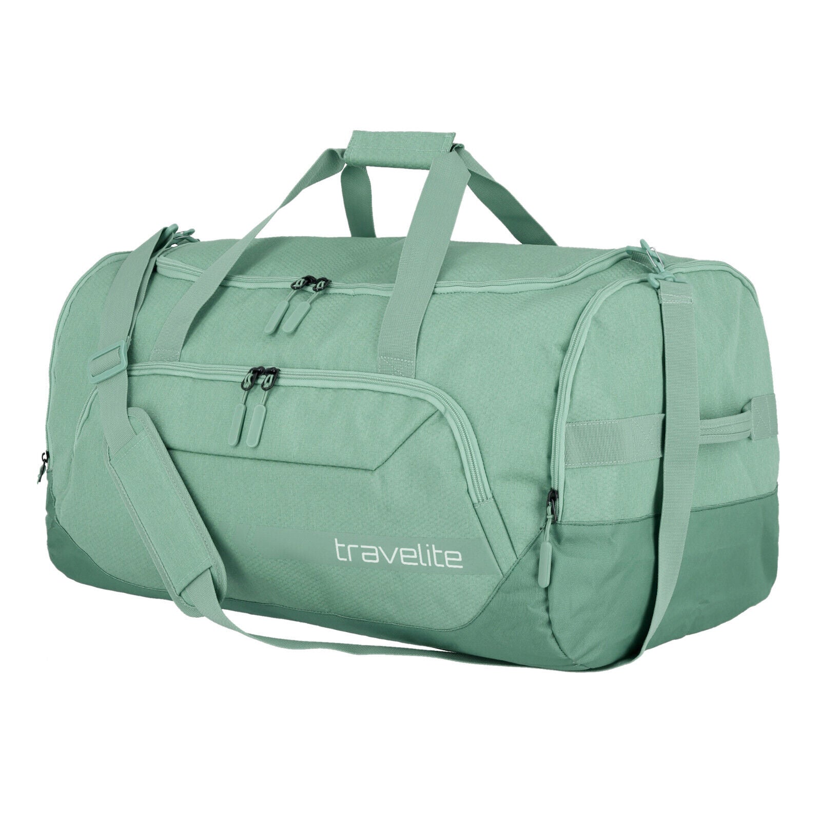Travelite Sporttasche Kick Off – große Reisetasche 73L mit Schuhfach, Polyester, salbei