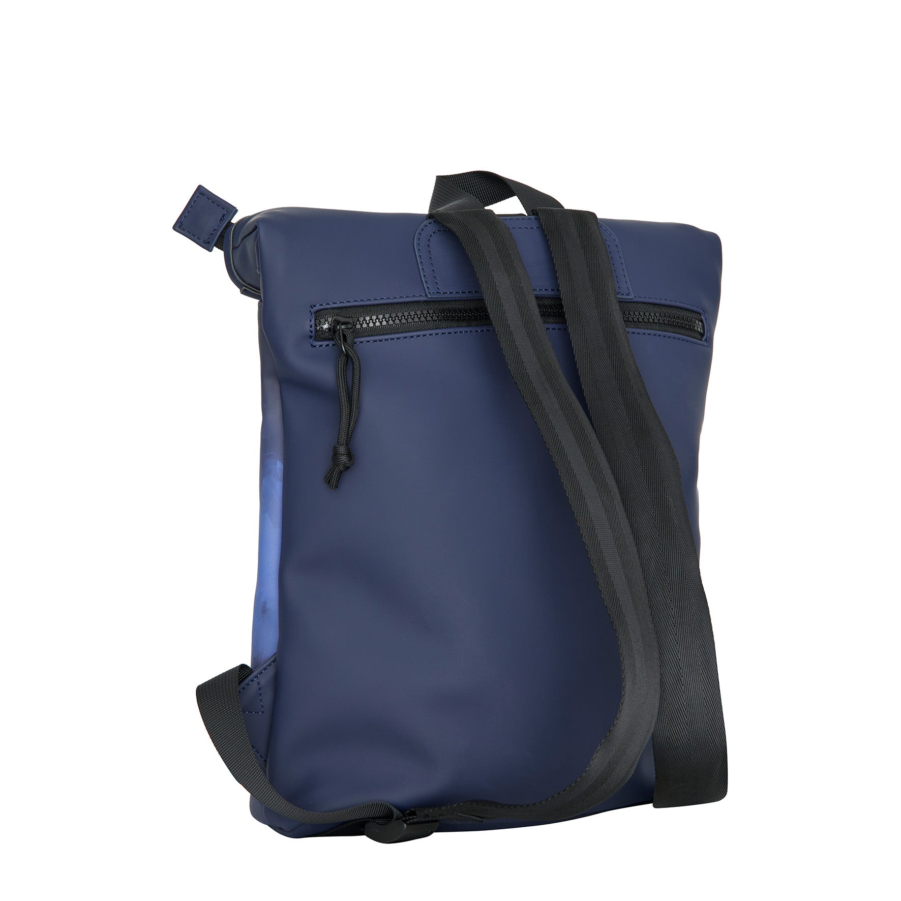 New Rebels Rolltop Cityrucksack Los Angeles – Stylischer Rolltop Rucksack mit Hasen-Design, Wasserabweisend & Praktisch