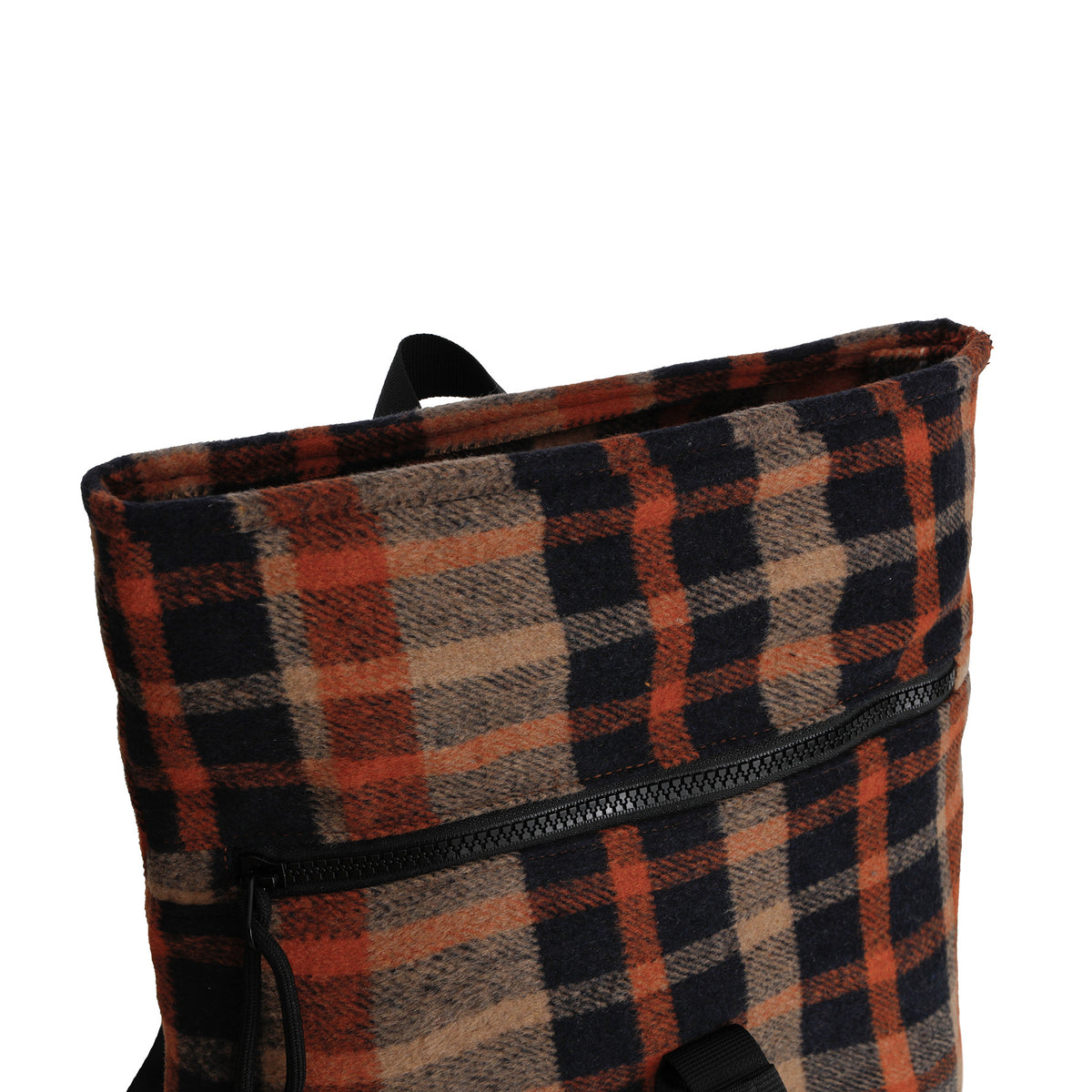 New Rebels Ribbi Roll Up Rolltop City Rucksack Los Angeles Scott Flanell karo
