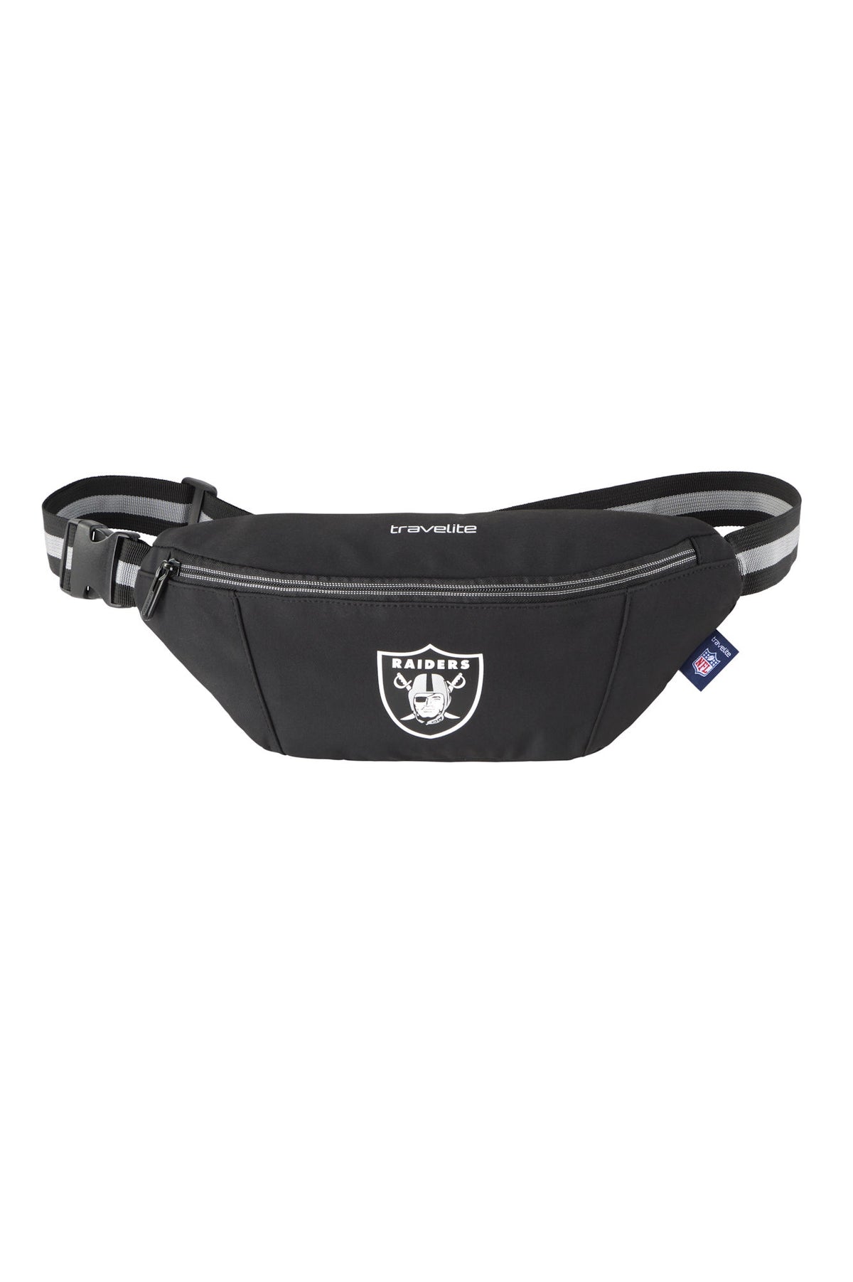travelite x NFL Bauchtasche Las Vegas Raiders – 33 cm Schwarz
