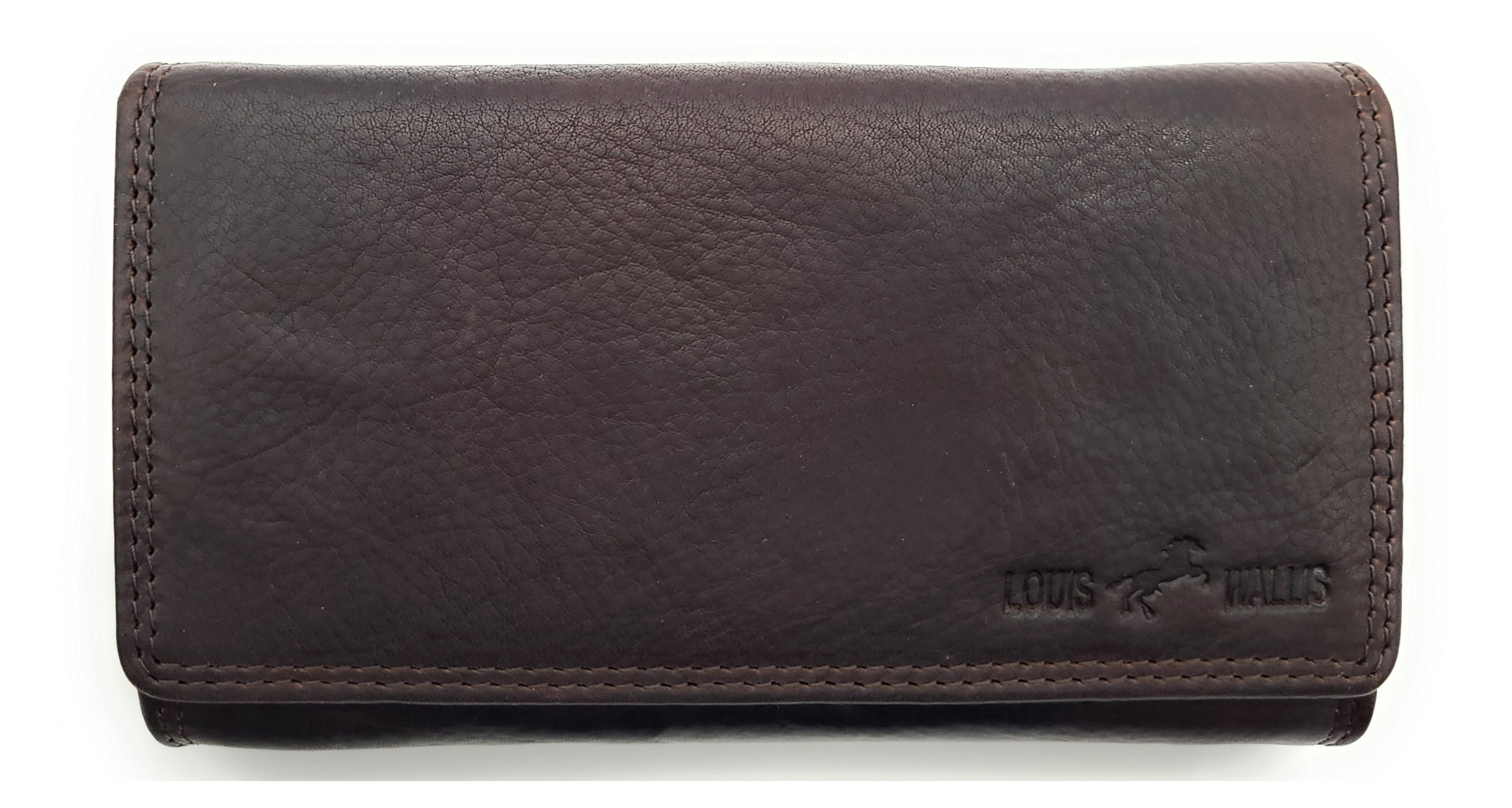 Louis Wallis Damen Geldbörse – Full-Grain-Leder mit RFID-Schutz