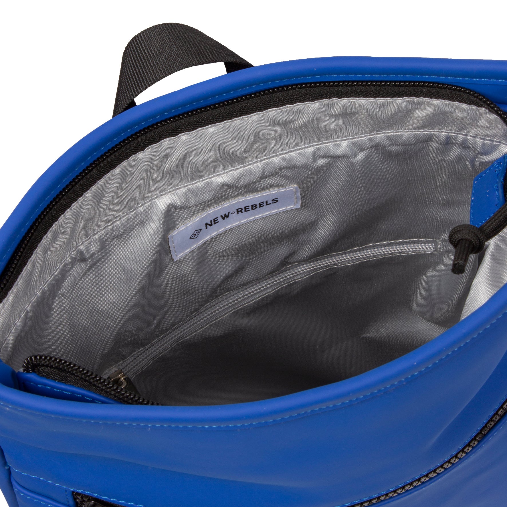 New Rebels Mart Roll Up Rolltop City Rucksack Los Angeles wasserabweisend royal blau