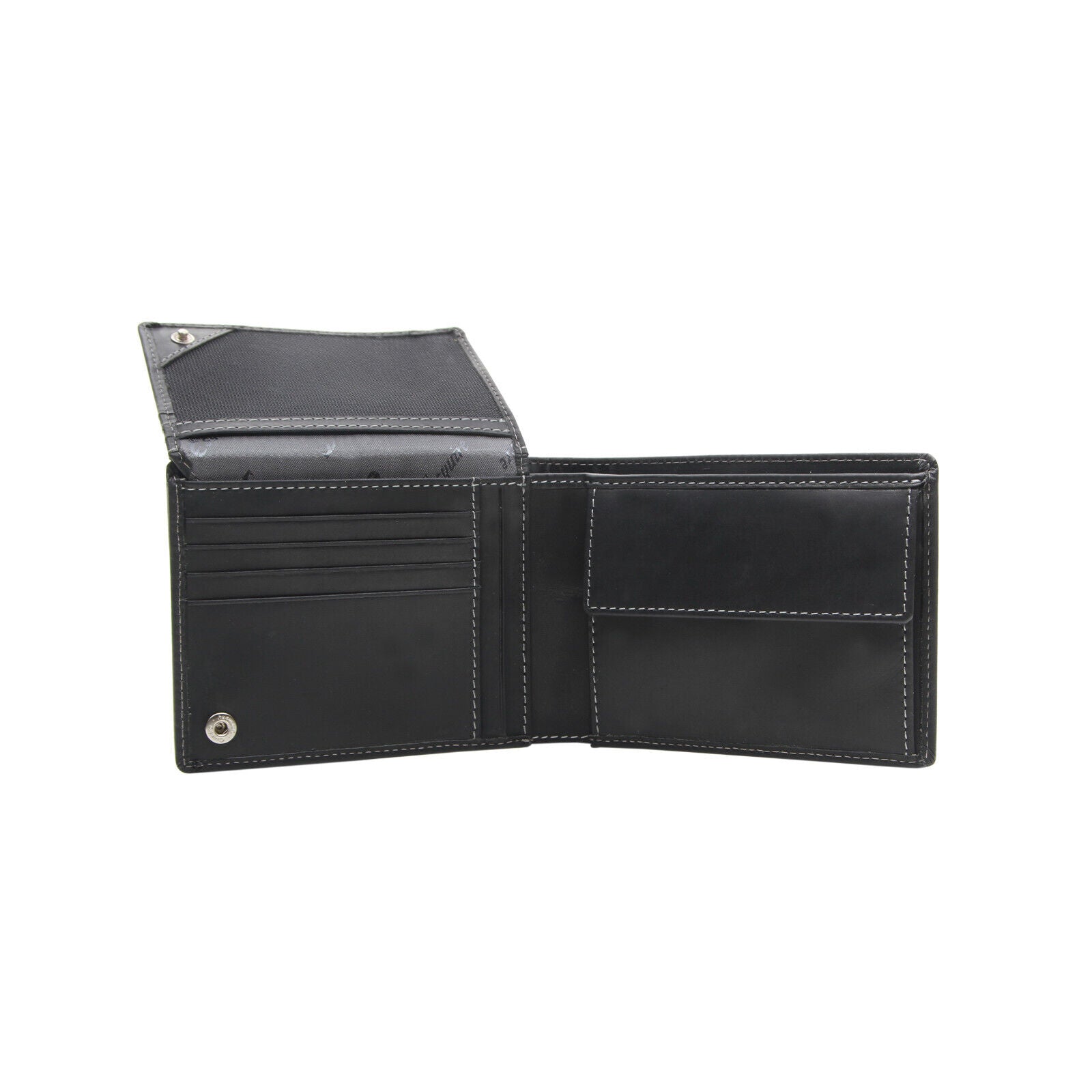 Esquire echt Leder Geldbörse Portemonnaie mit RFID Schutz & Cardsafe "Dallas" schwarz