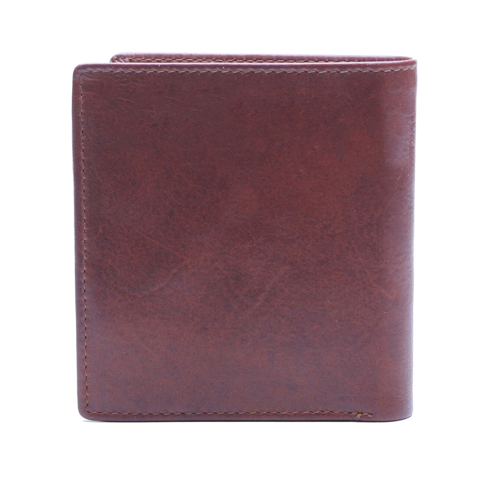 Esquire kompakte echt Leder Geldbörse Portemonnaie mit RFID Schutz braun