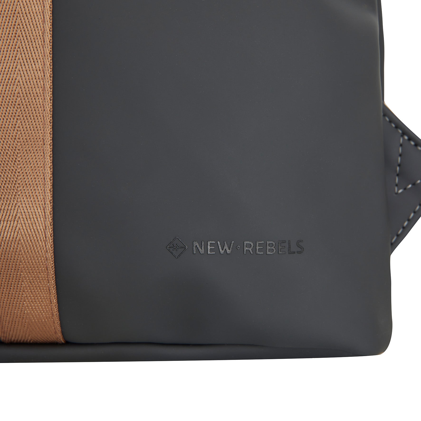 New Rebels Ferron Roll Up Rolltop City Rucksack Los Angeles wasserabweisend Anthrazit Kupfer