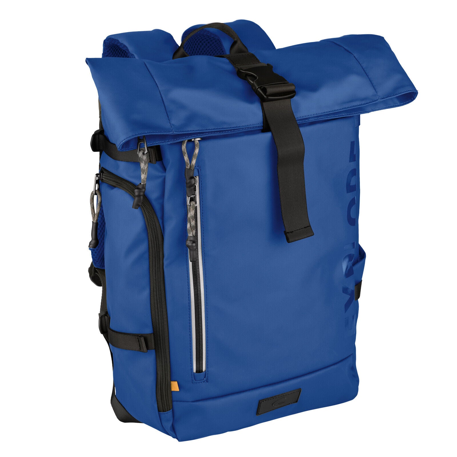 camel active Explore Rolltop Rucksack – nachhaltig & funktional blau
