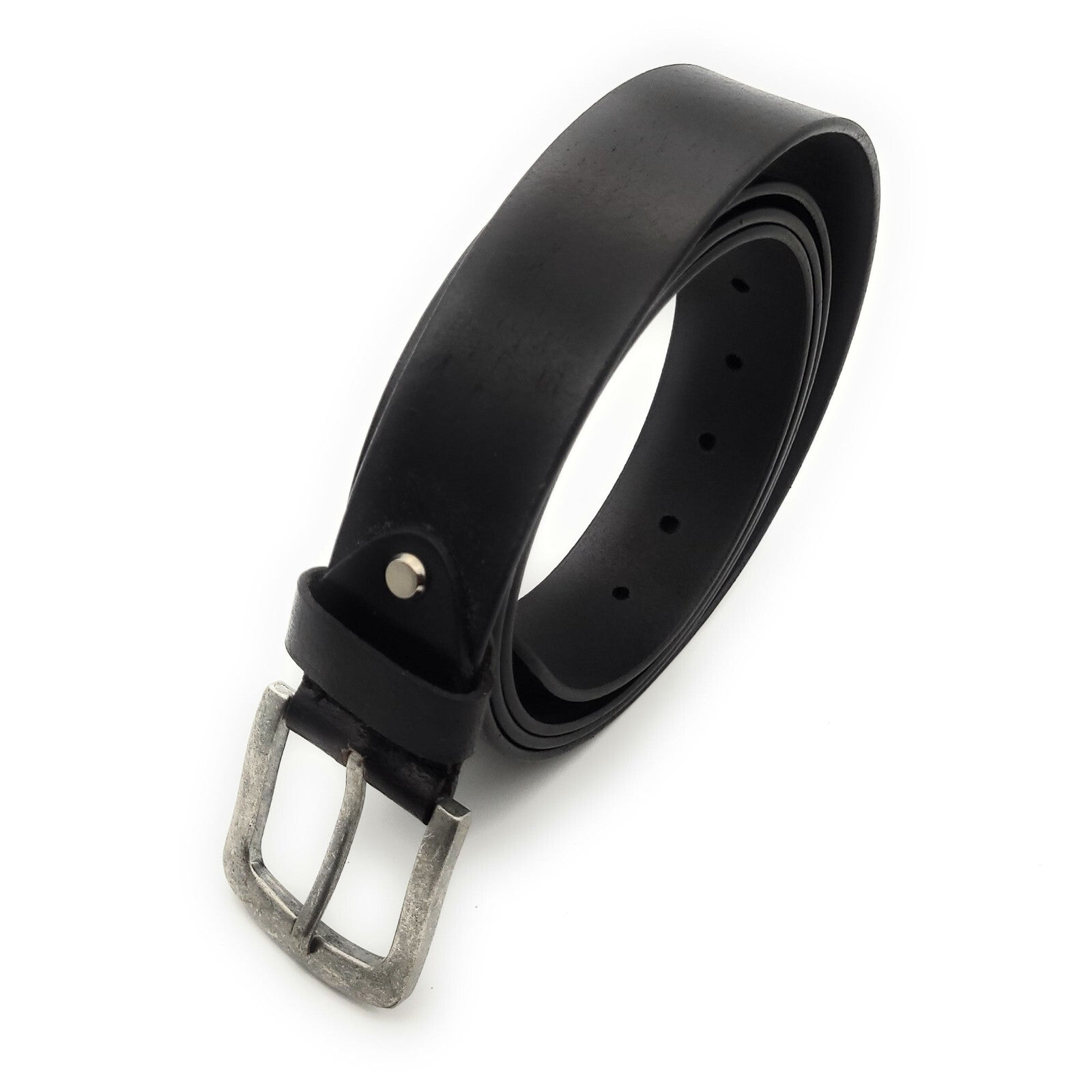 Hill Burry XXXL echt Leder Herren Gürtel Ledergürtel Jeansgürtel Bundweite ca. 135cm schwarz