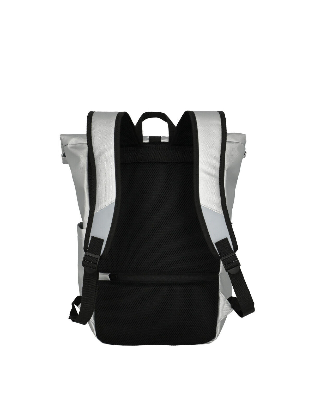 Travelite Rolltop Rucksack – Leichter & wasserdichter Alltagsrucksack für Arbeit, Sport & Reisen silber