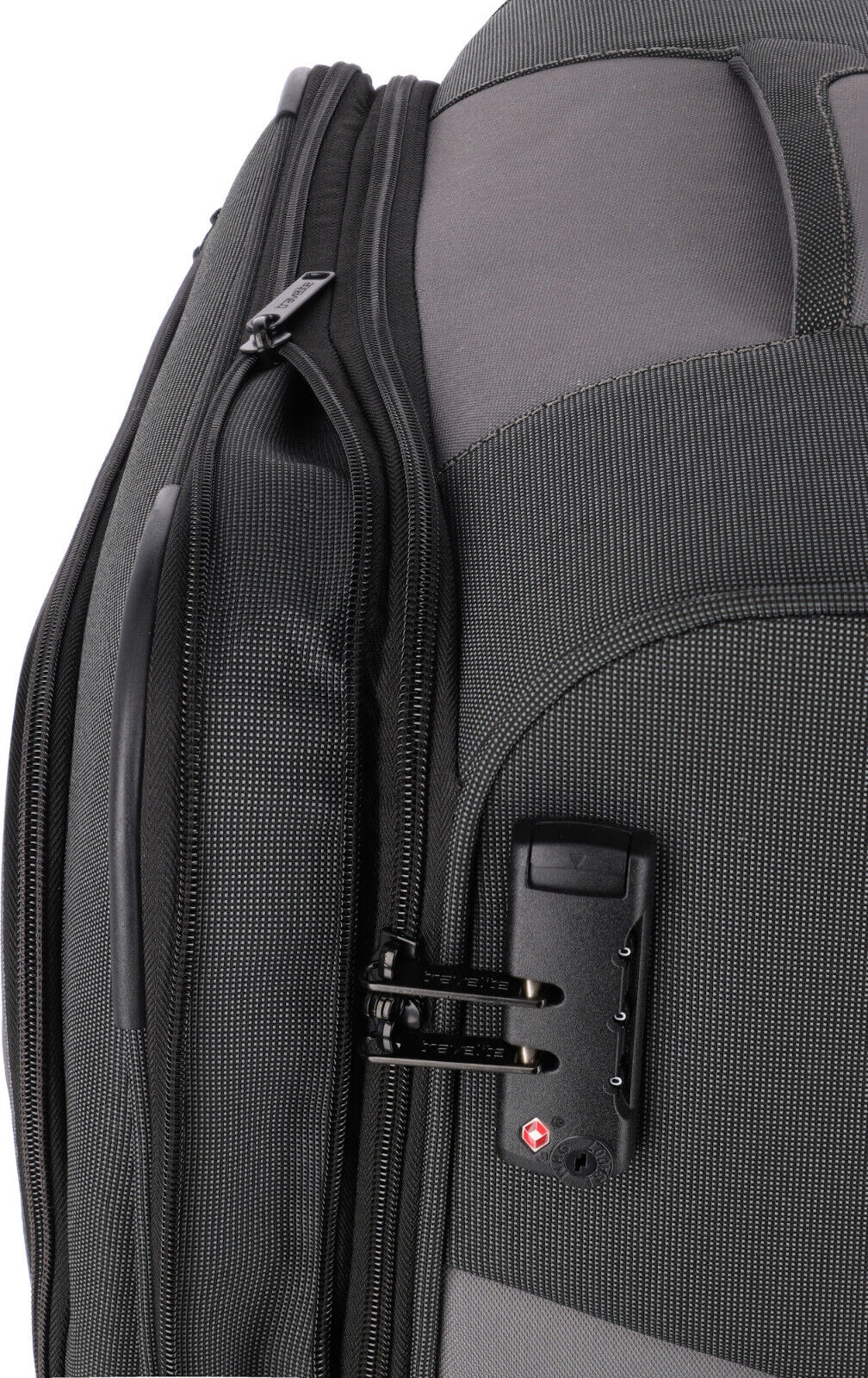 Travelite VIIA Reisekoffer M Trolley Koffer 67cm 4 Rad / Rollen Dehnfalte TSA schiefer