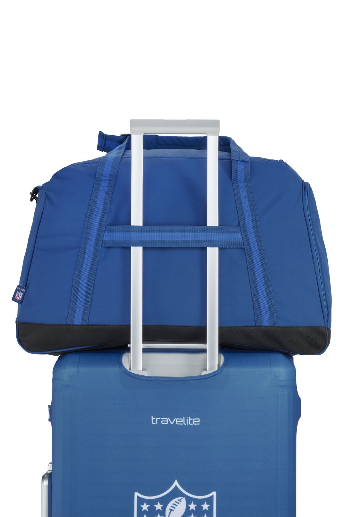Travelite x NFL Sporttasche L NFL Shield Dunkelblau 69 L mit Schuhfach