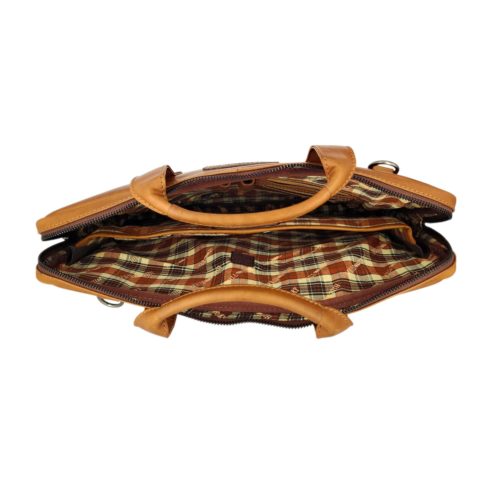 Hill Burry Echtleder Business-Tasche | Premium Laptoptasche 15,6 Zoll