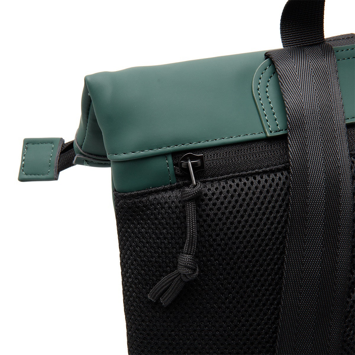 New Rebels Mart Roll Up Rolltop City Rucksack Los Angeles wasserabweisend dunkelgrün