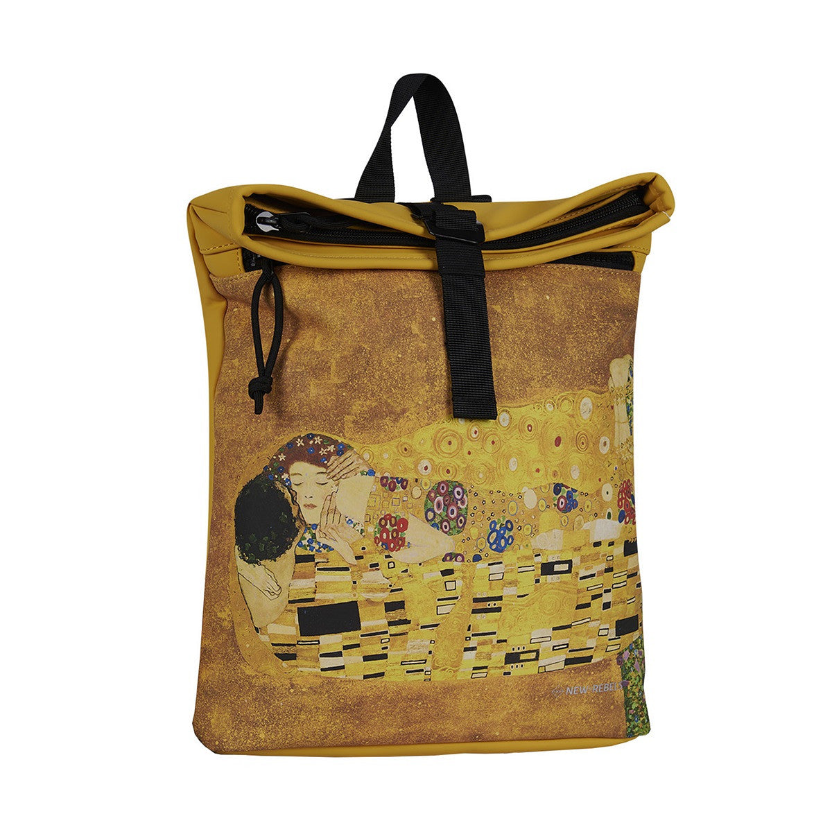 New Rebels Cityrucksack Los Angeles – Kunstvolles Design im Stil von Gustav Klimt, Wasserabweisend & Funktional