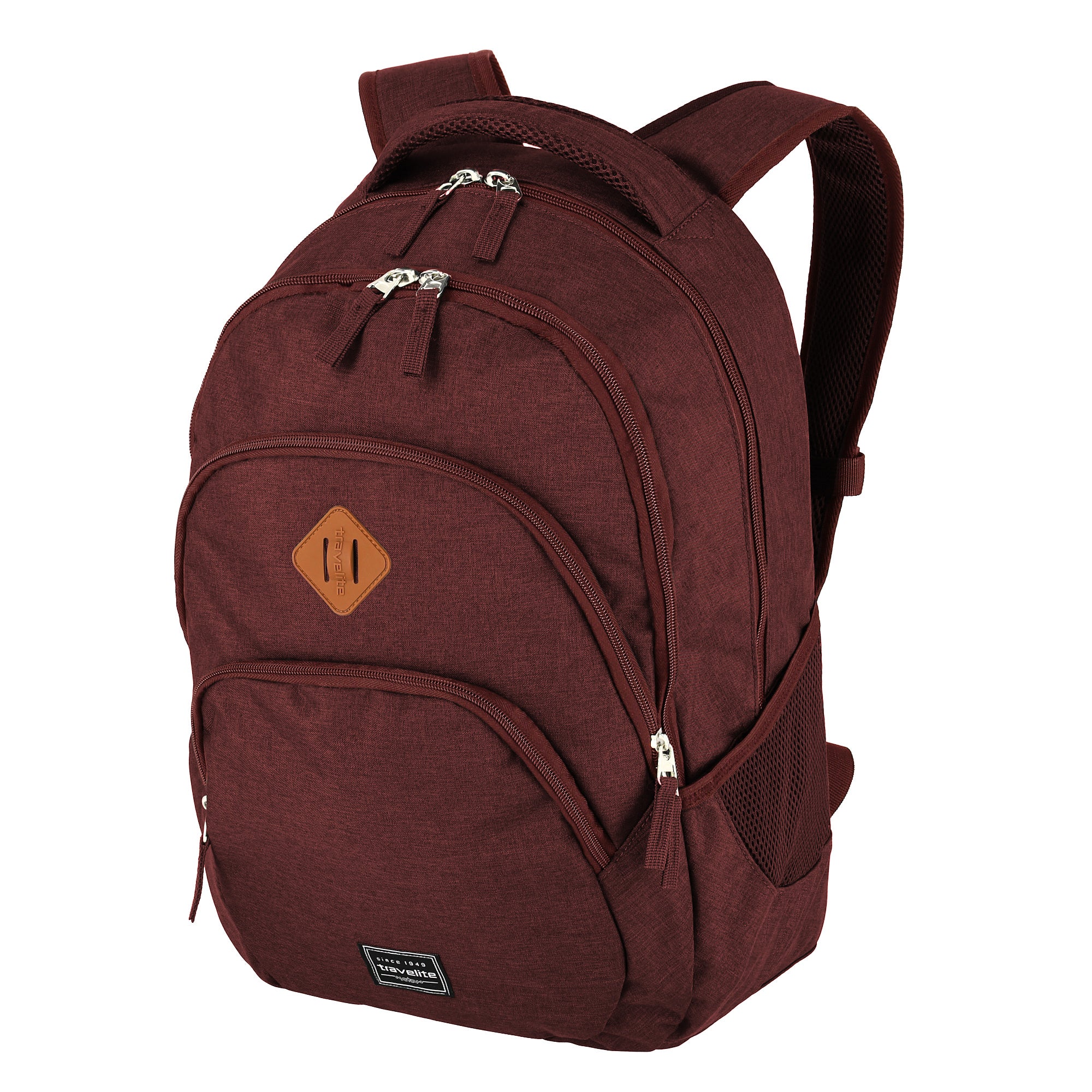 Travelite Freizeit Reise Rucksack Daypack Notebookfach Bordgepäck bordeaux rot