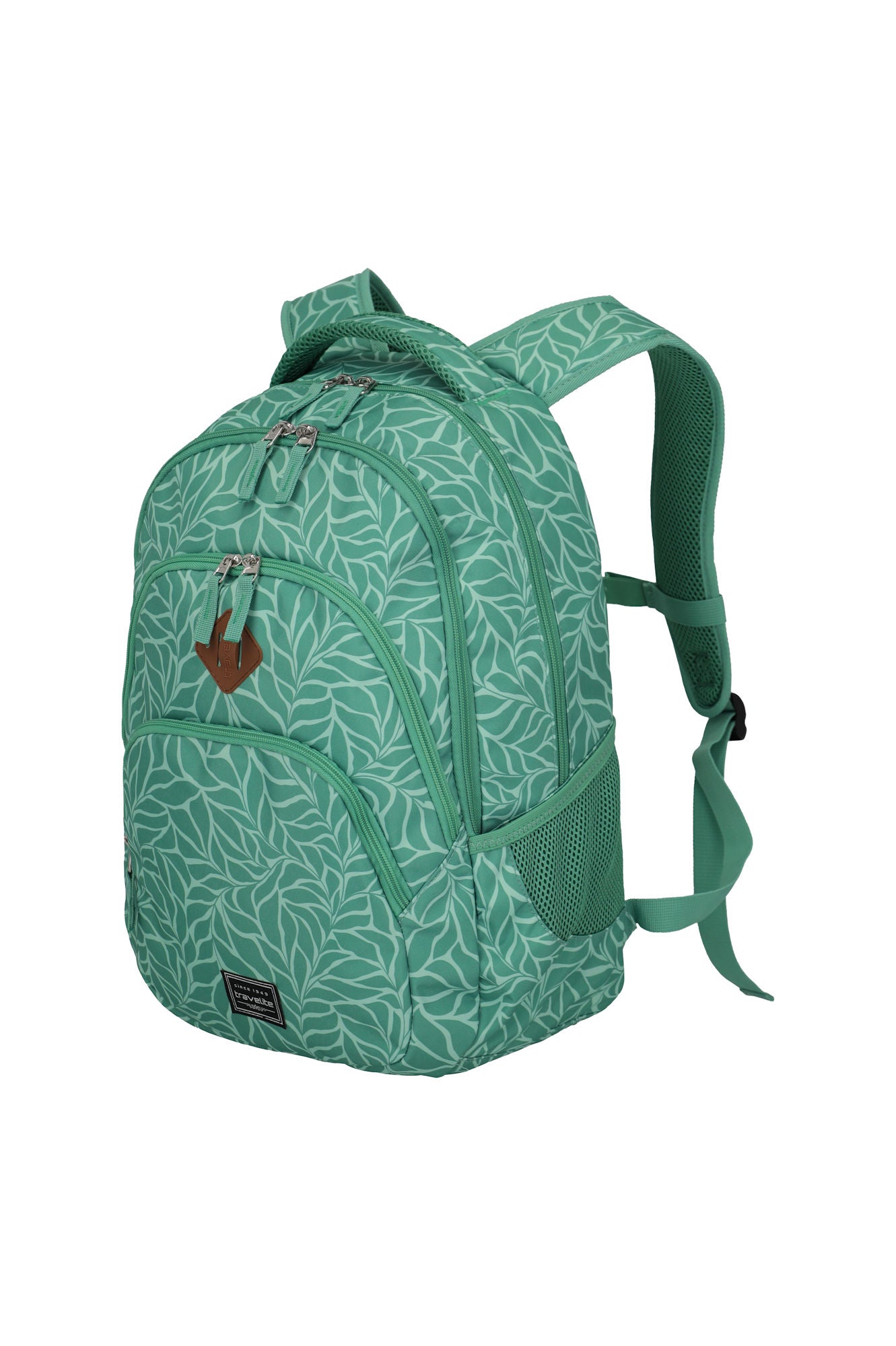Travelite Freizeit Reise Rucksack Daypack Notebookfach Bordgepäck print green