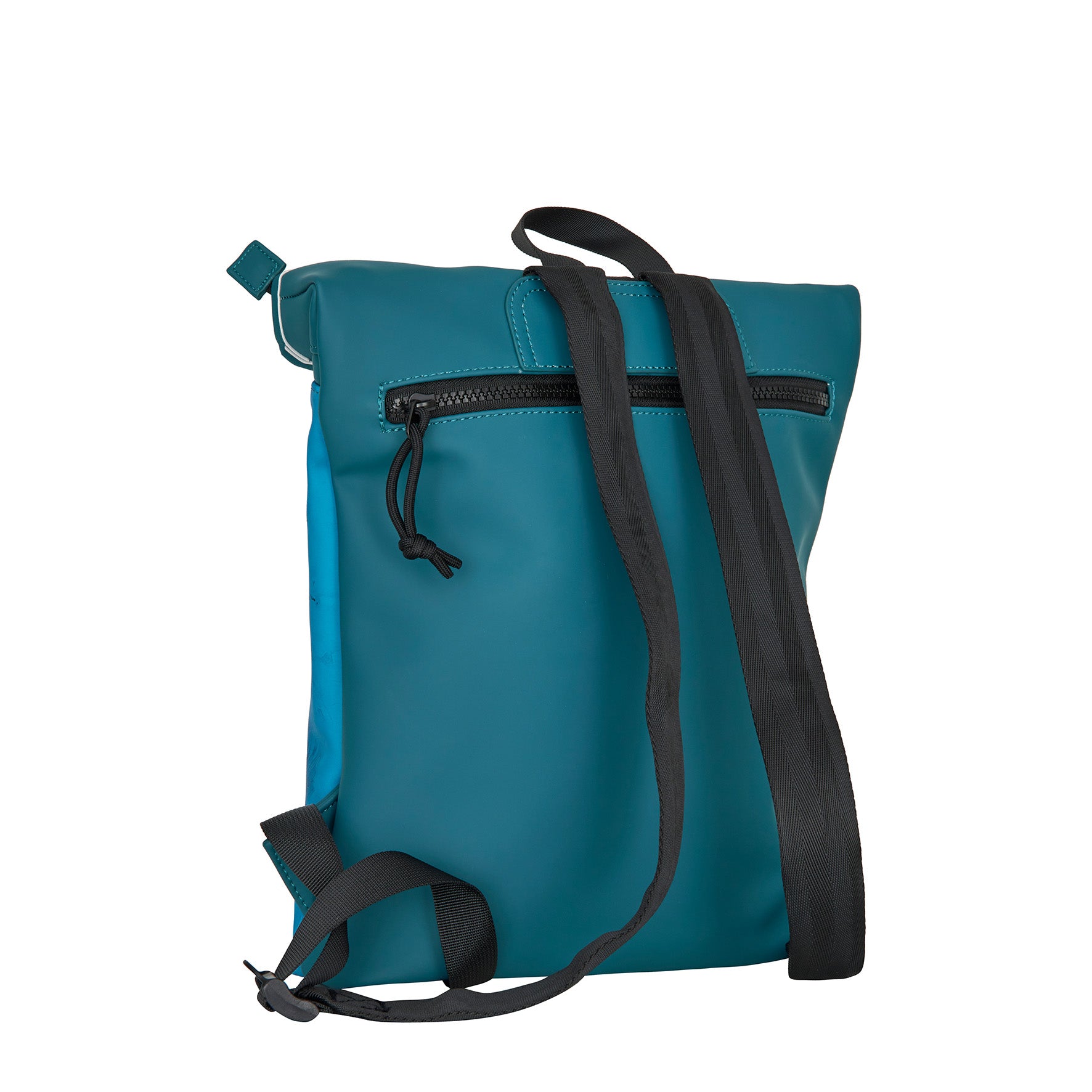 New Rebels Rolltop Cityrucksack Los Angeles – Stylischer Rolltop Rucksack mit Hirsch-Design, Wasserabweisend & Praktisch