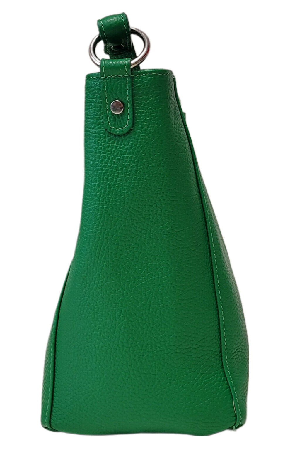 echt Leder Damen Handtasche Umhängetasche Shopper Schultertasche "made in Italy" grün