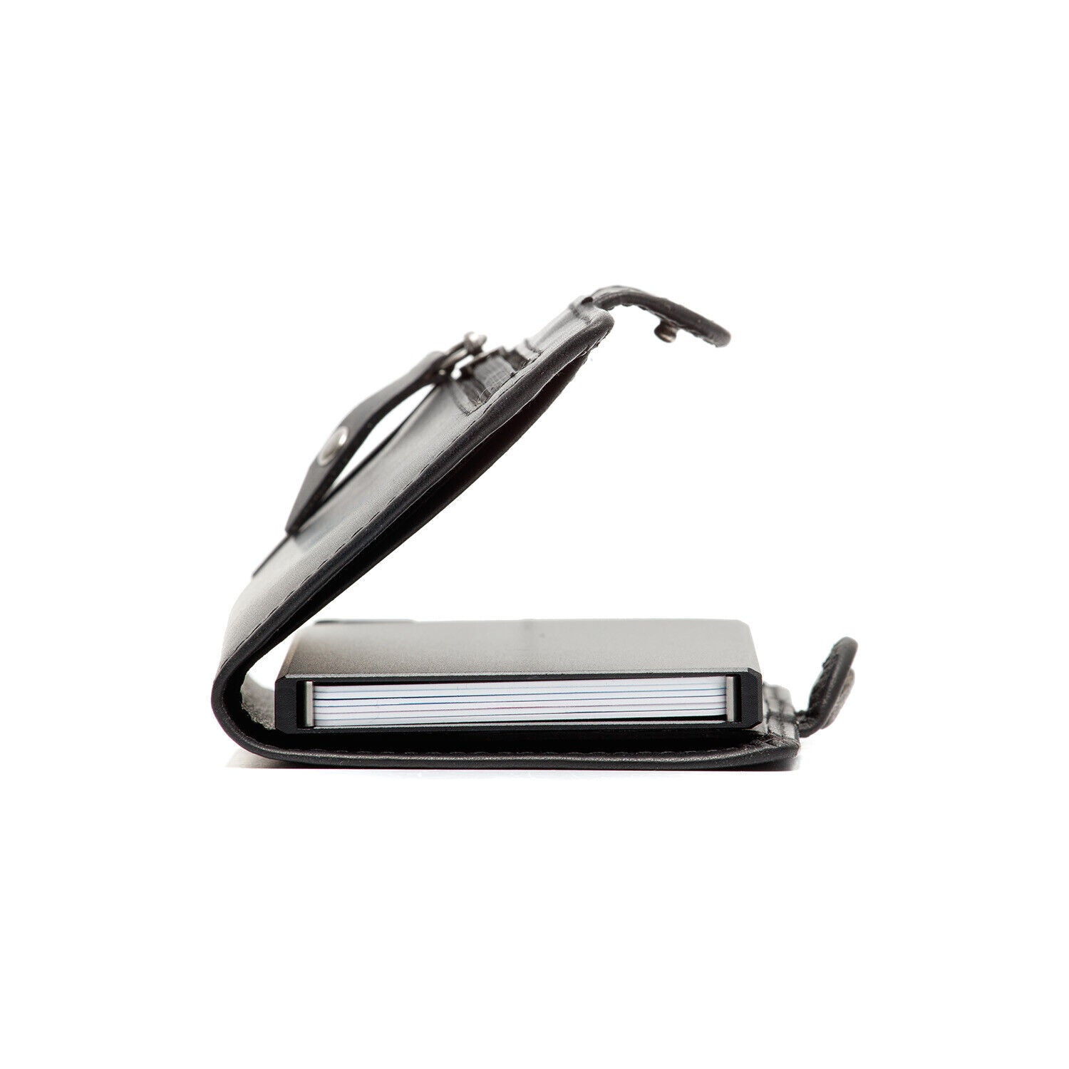 The Chesterfield Brand echt Leder Kreditkartenetui Mini Geldbörse Lagos schwarz