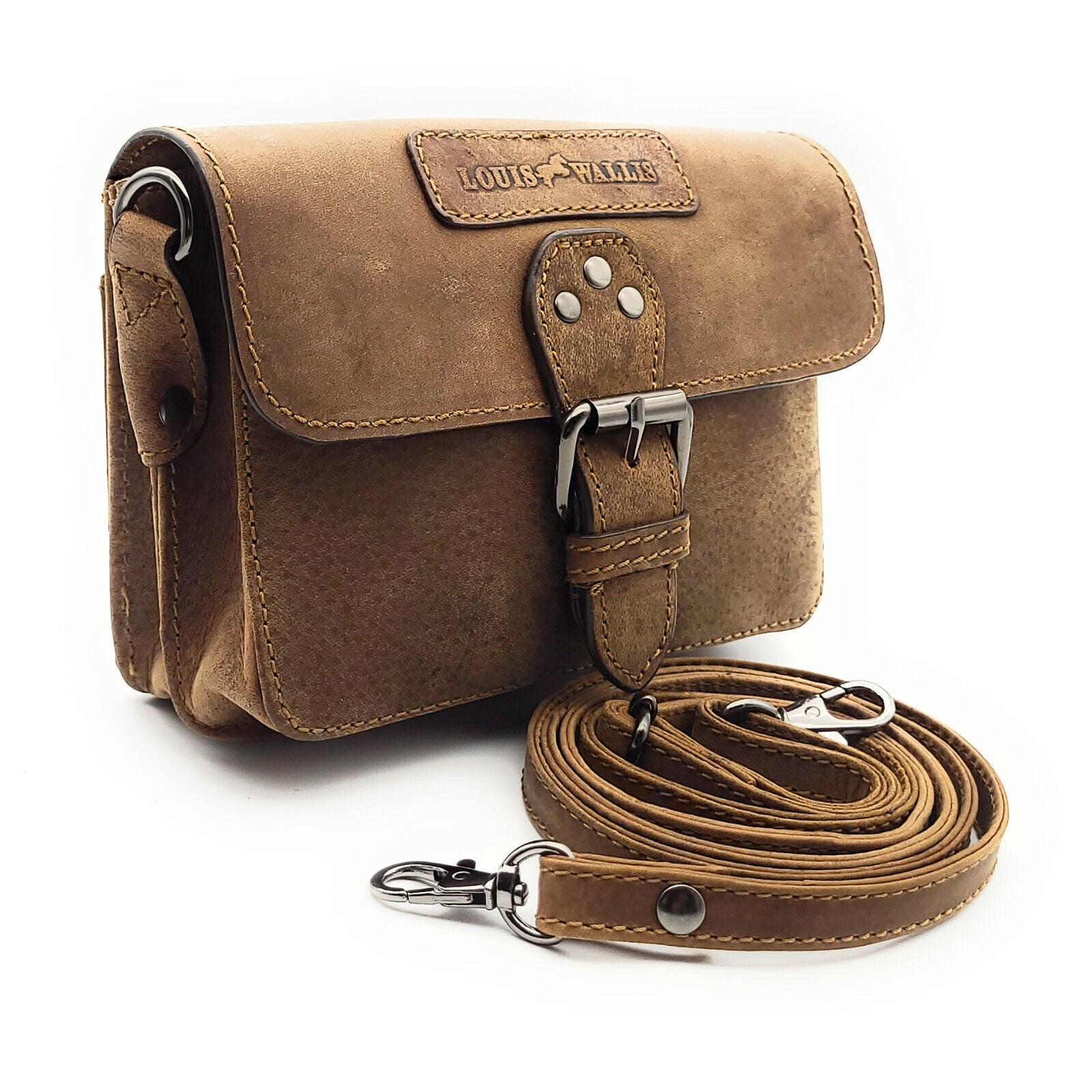 Leder Gürteltasche Bikertasche Jagdtasche Hüfttasche Bauchtasche Schultergurt