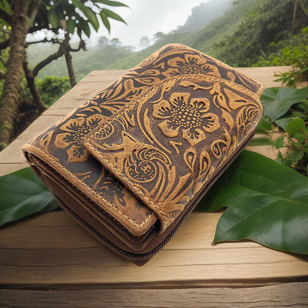 Jockey Club große echt Leder Damen Geldbörse Portemonnaie mit RFID Schutz Liane