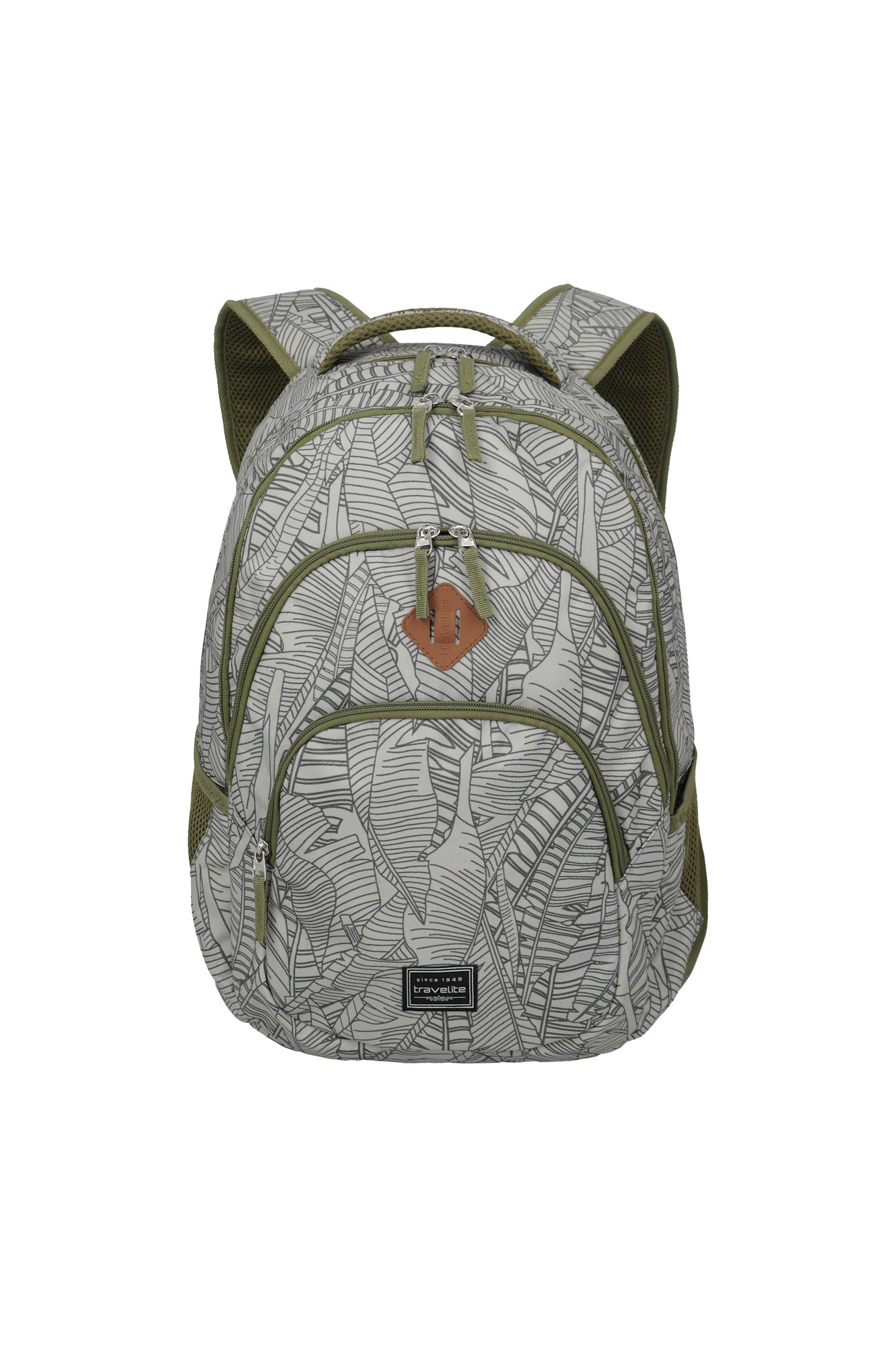 Travelite Freizeit Reise Rucksack Daypack Notebookfach Bordgepäck print grey