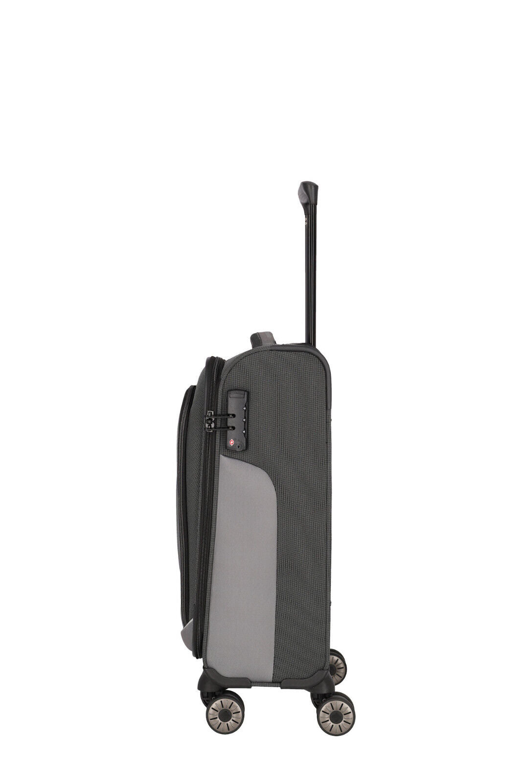 Travelite VIIA Reisekoffer Trolley Bord-Koffer 55cm Handgepäck Bordgepäck 4Rad TSA schiefer