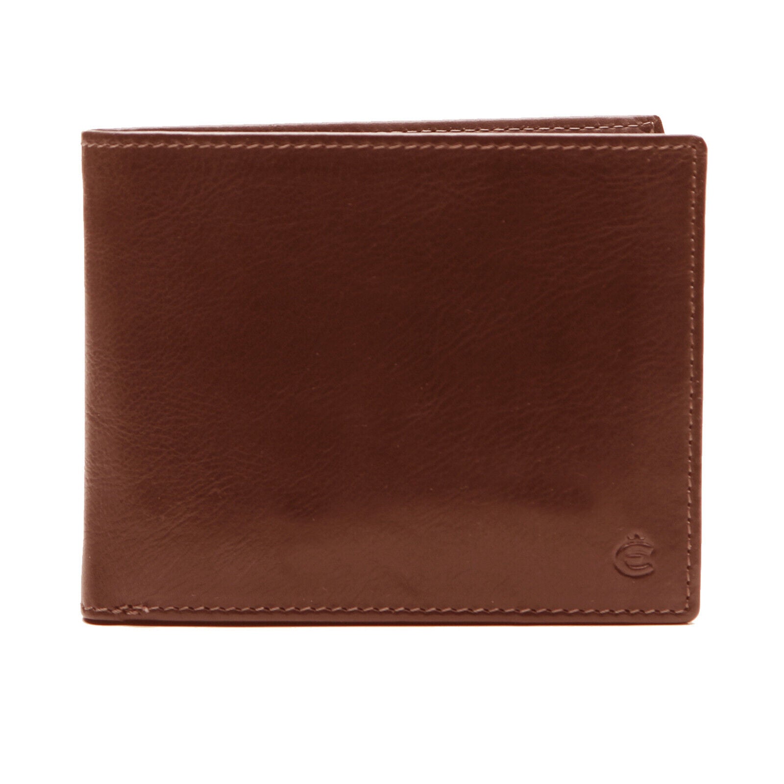 Esquire echt Leder Geldbörse Portemonnaie mit RFID Schutz braun