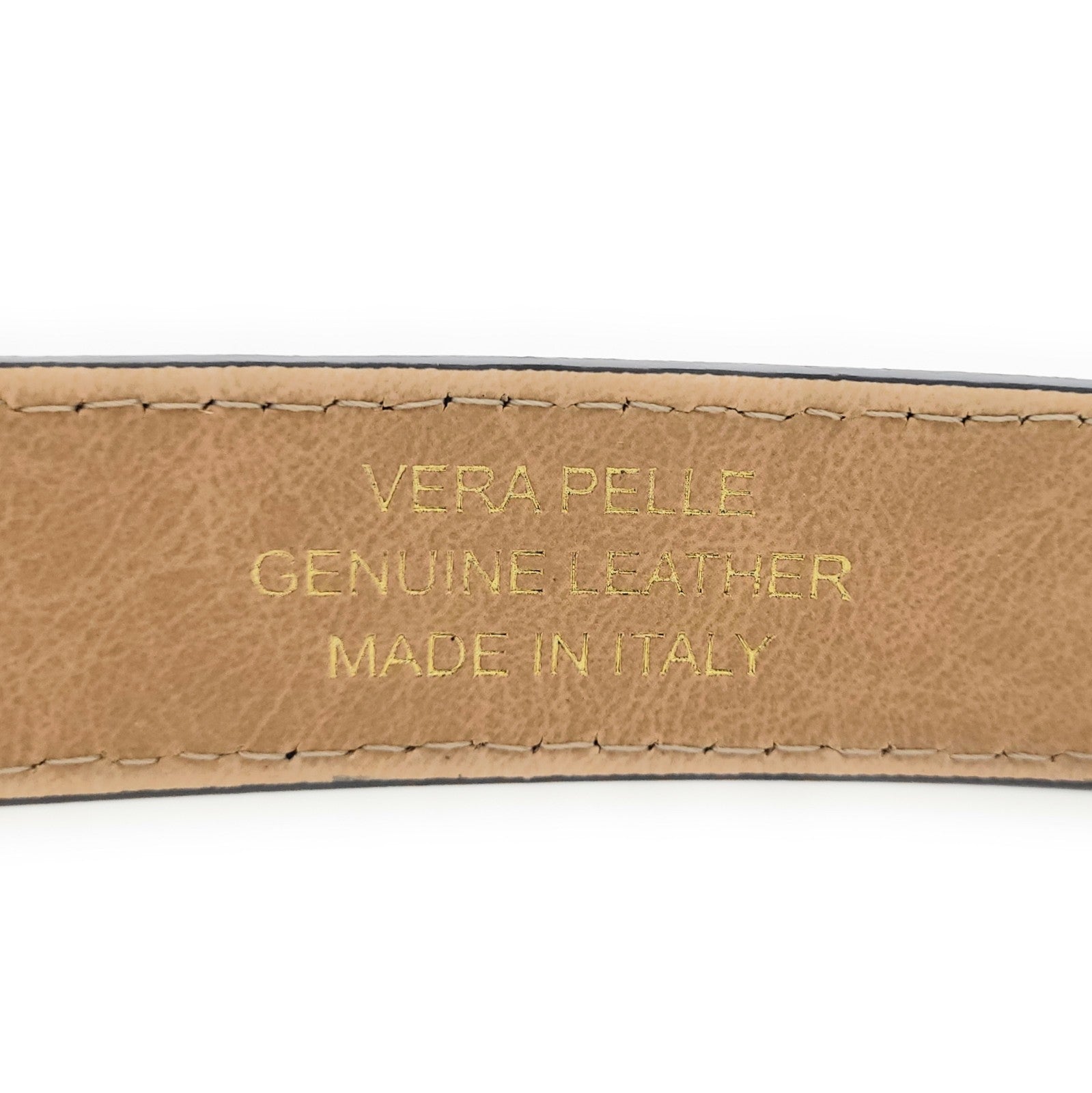 Echtledergürtel Made in Italy – ca. 30 mm breit, kürzbar, Metallschließe, genarbte Oberfläche, 5 Loch Gürtel für Herren & Damen navy blau