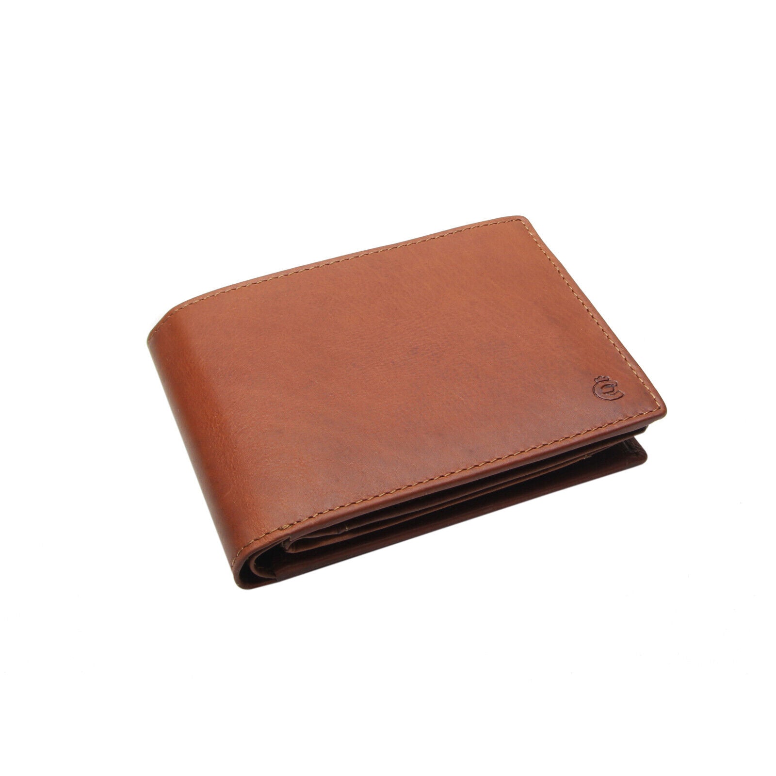 Esquire echt Leder Geldbörse Portemonnaie mit RFID Schutz & Cardsafe braun