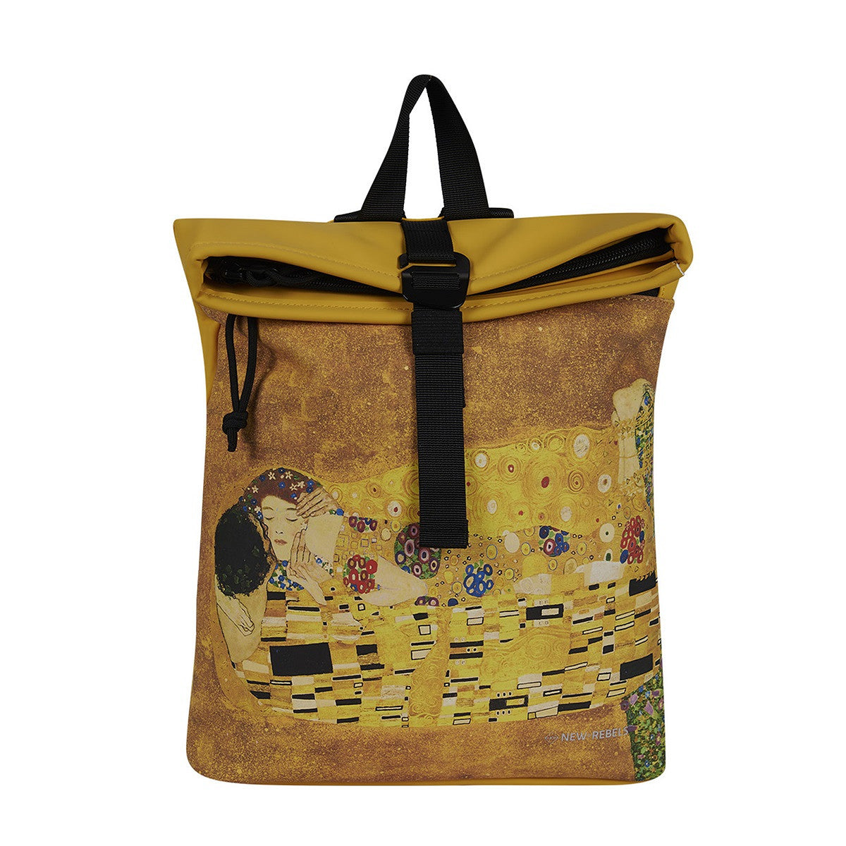 New Rebels Cityrucksack Los Angeles – Kunstvolles Design im Stil von Gustav Klimt, Wasserabweisend & Funktional