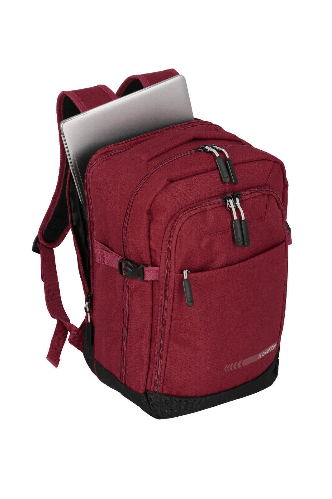 Travelite Reise Rucksack Daypack Cabin Size Bordgepäck 13" Laptopfach auch für Billigflieger rot